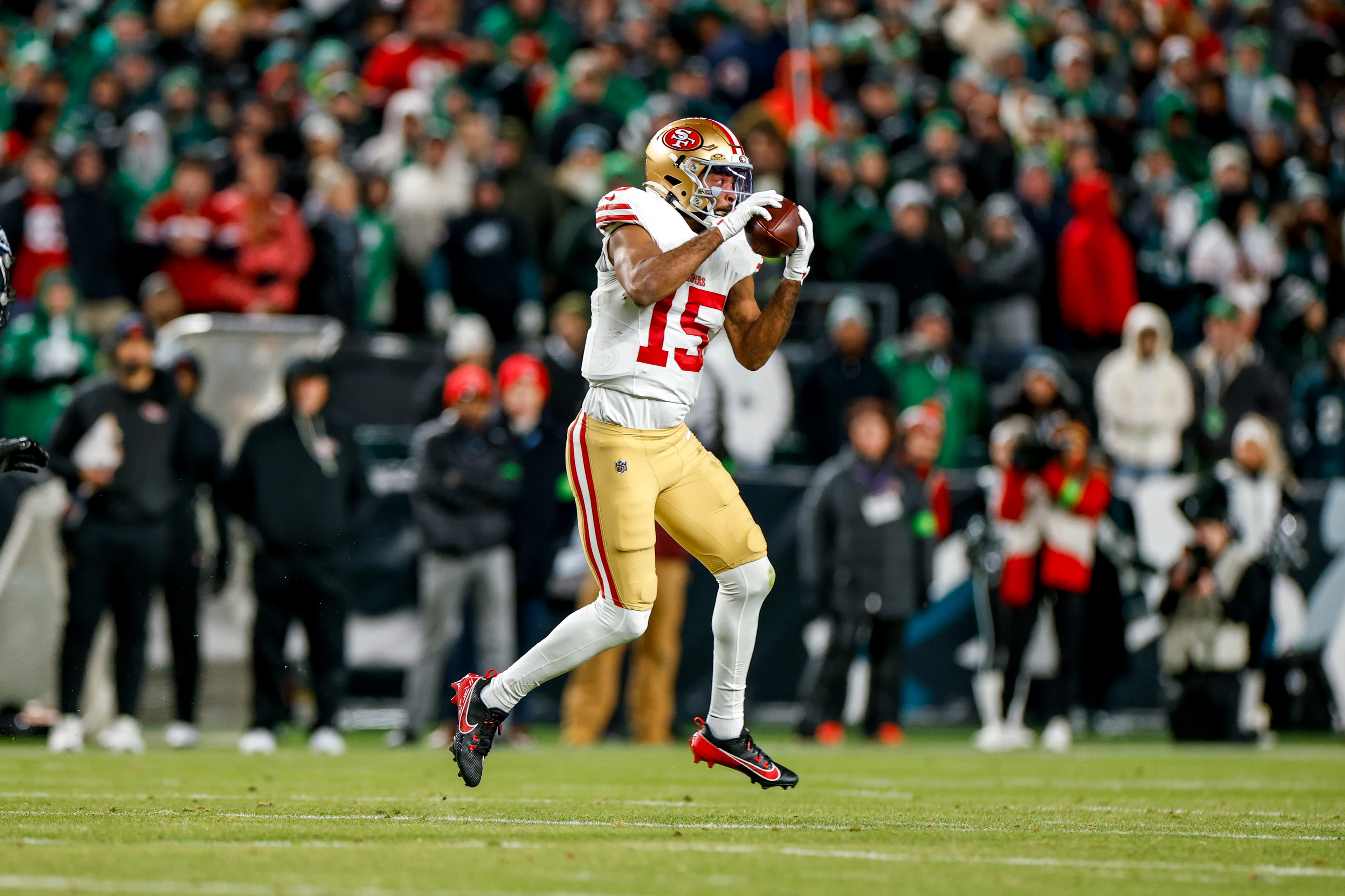 Schefter: Vikings Hosting WR Jauan Jennings for Visit