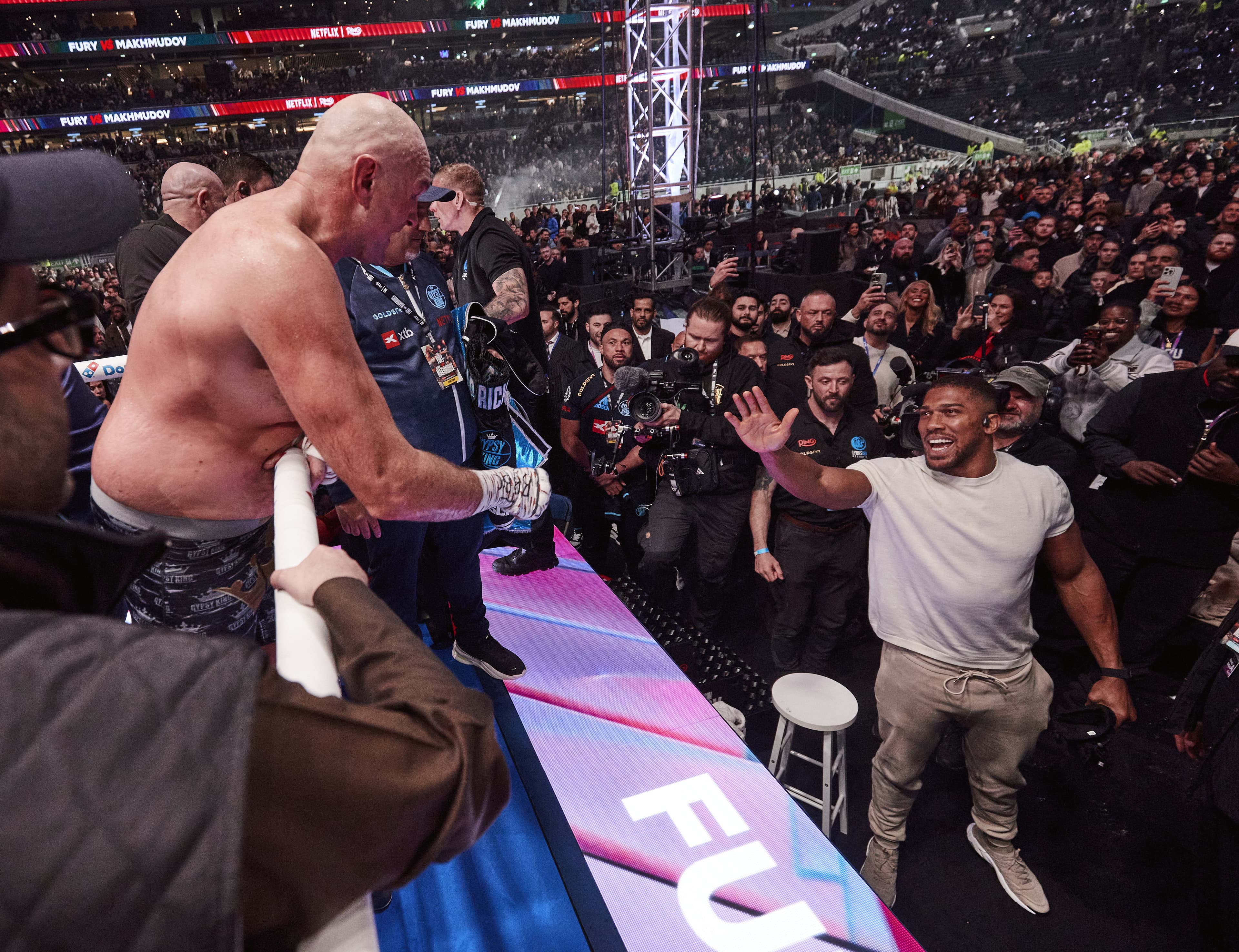 Tyson Fury vs Anthony Joshua negotiations in final stages, says Eddie Hearn