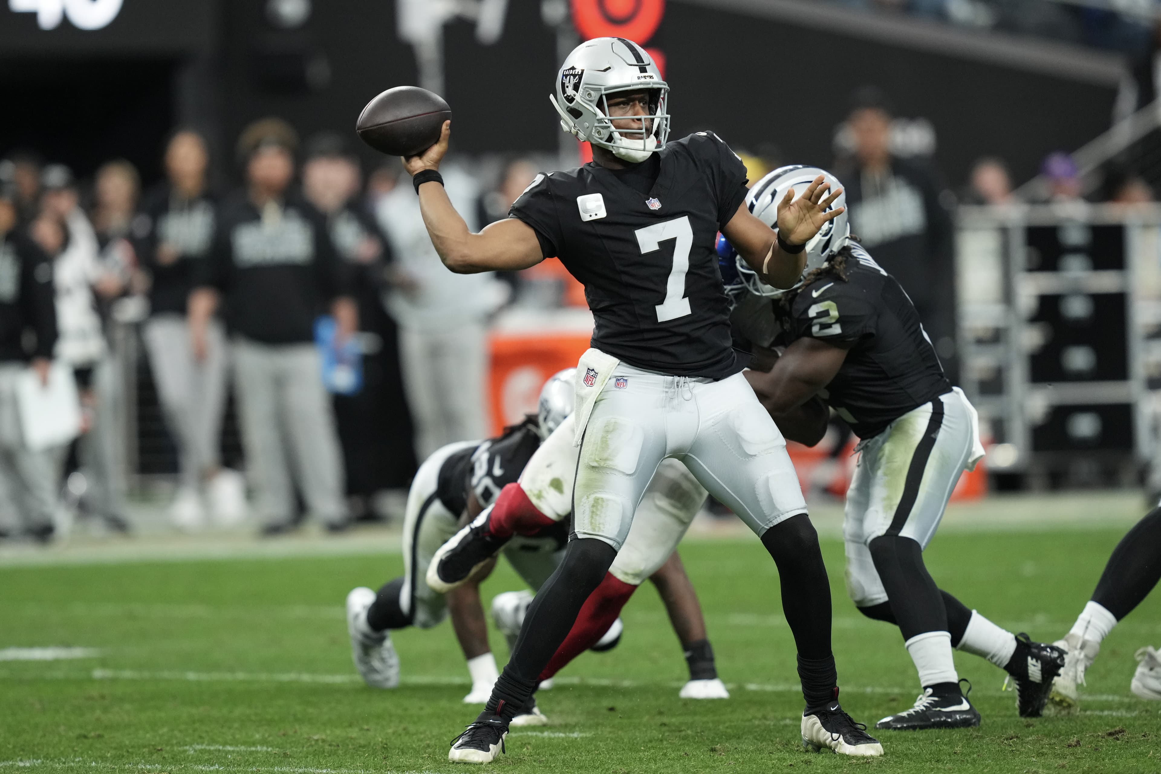 The Raiders trade of Geno Smith is finalized during 2026 NFL Draft