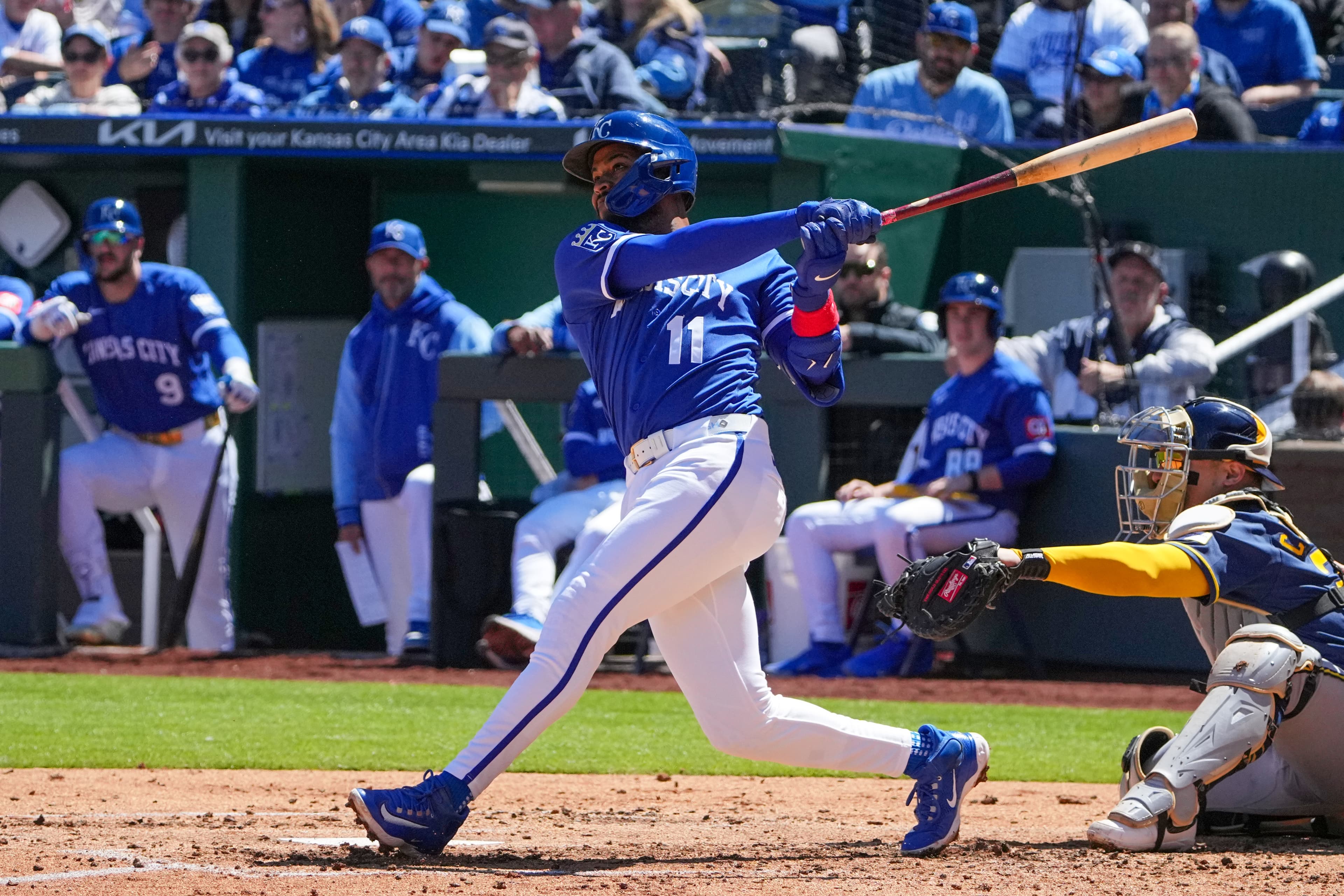 Royals drop series finale 8-5 to Brewers
