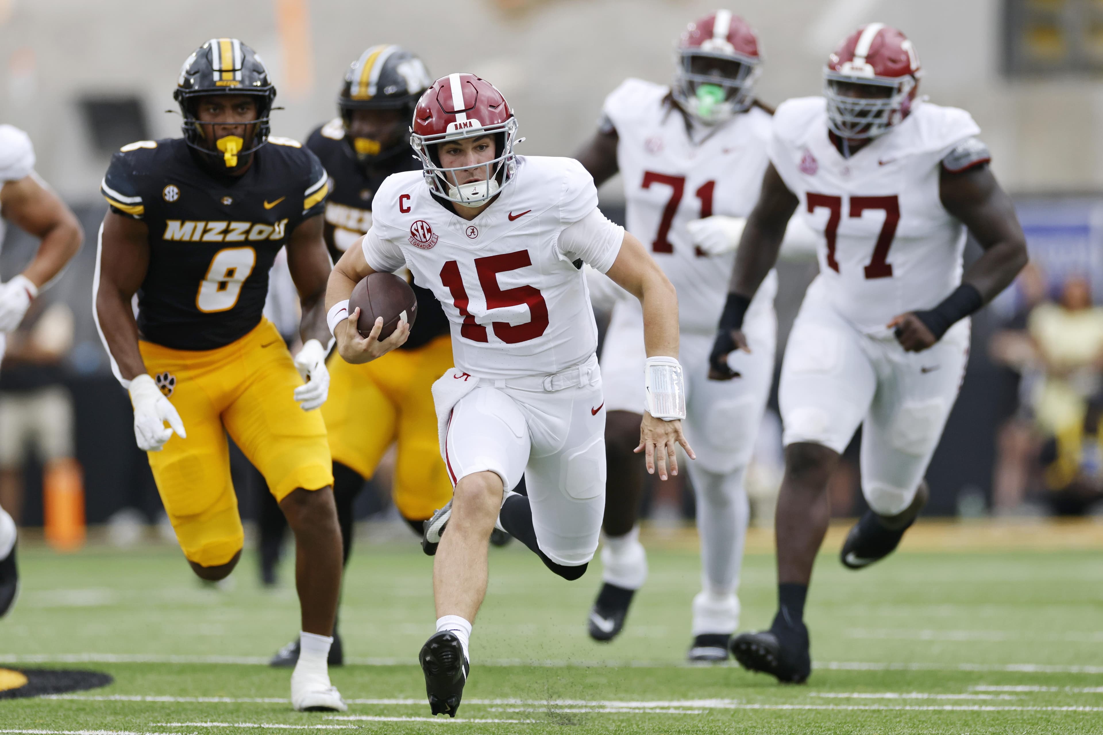 Was this Ty Simpson’s best college performance?