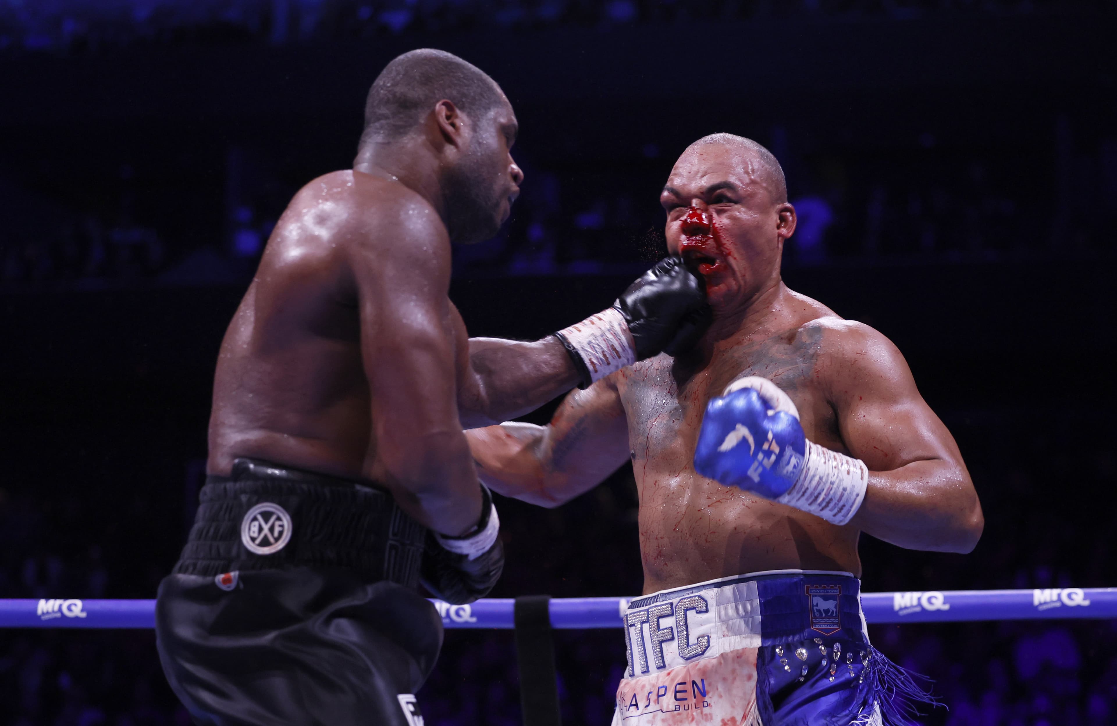‘Best heavyweight fight I’ve ever put on’: Frank Warren on Wardley vs Dubois brawl