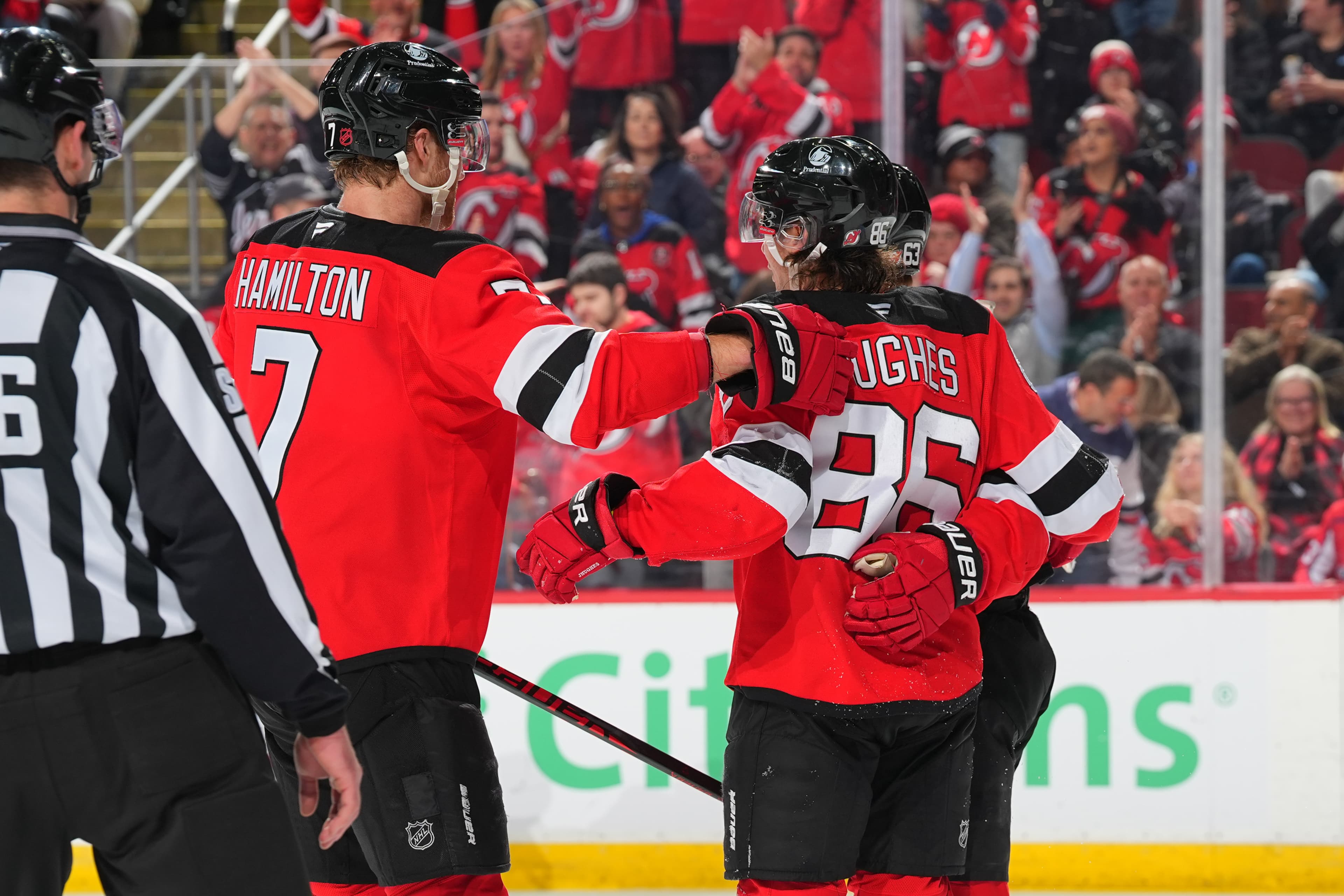 Spoiler Alert! Devils Rout Caps Behind Bratt, Hughes