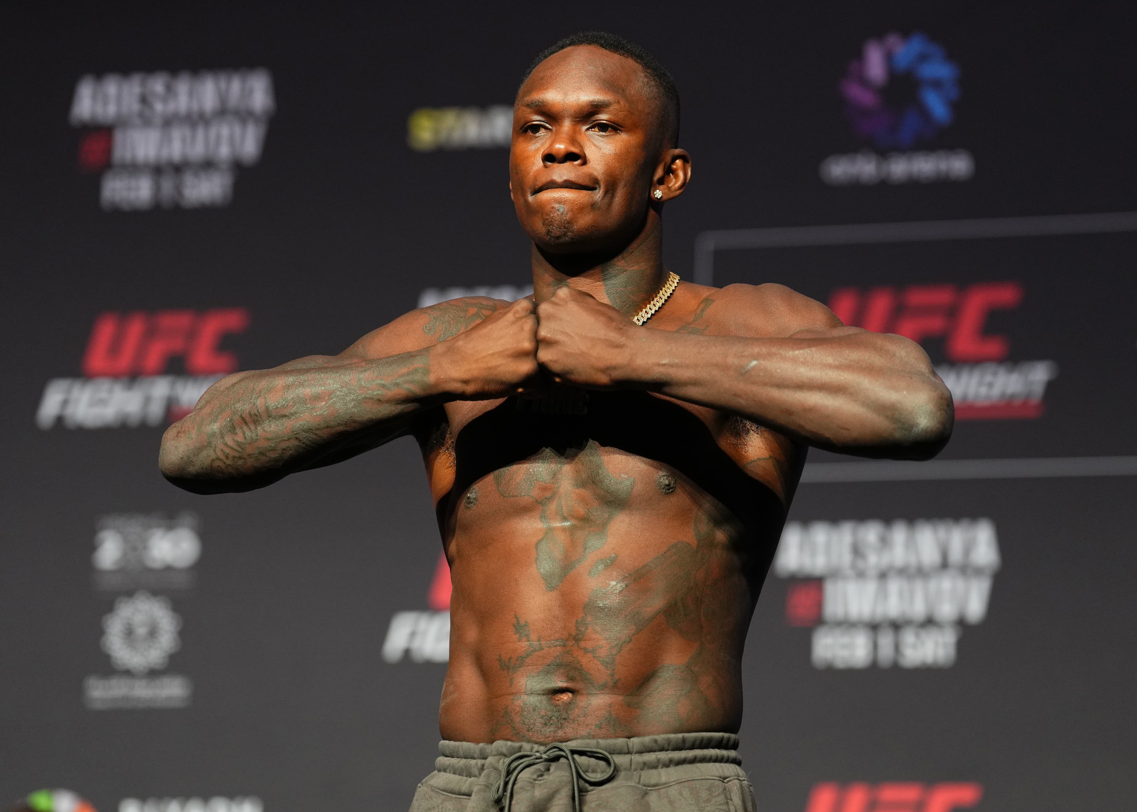 Live: UFC Seattle early weigh ins results | Adesanya vs. Pyfer