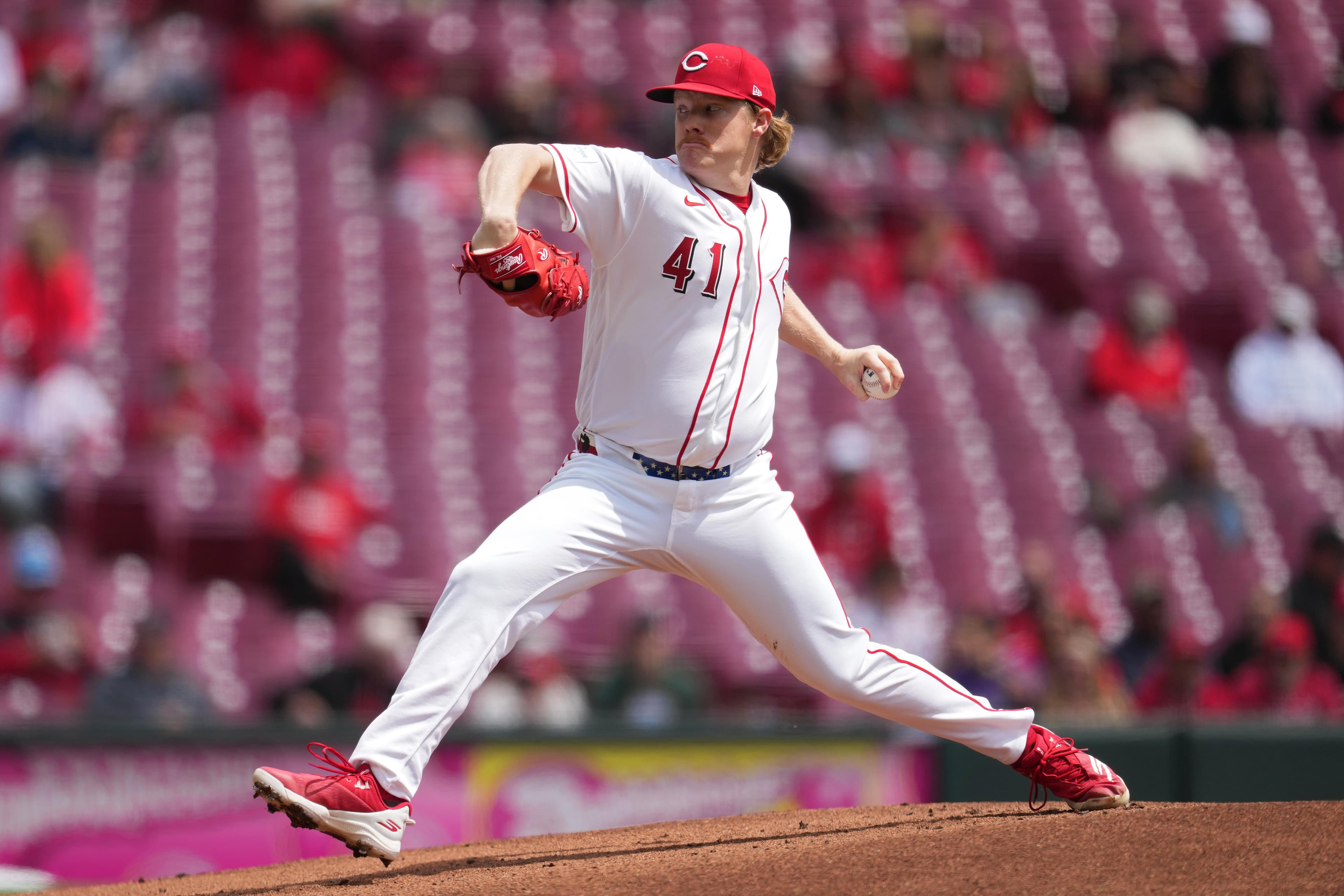 Andrew Abbott takes the mound as Reds face Guardians in Ohio Cup
