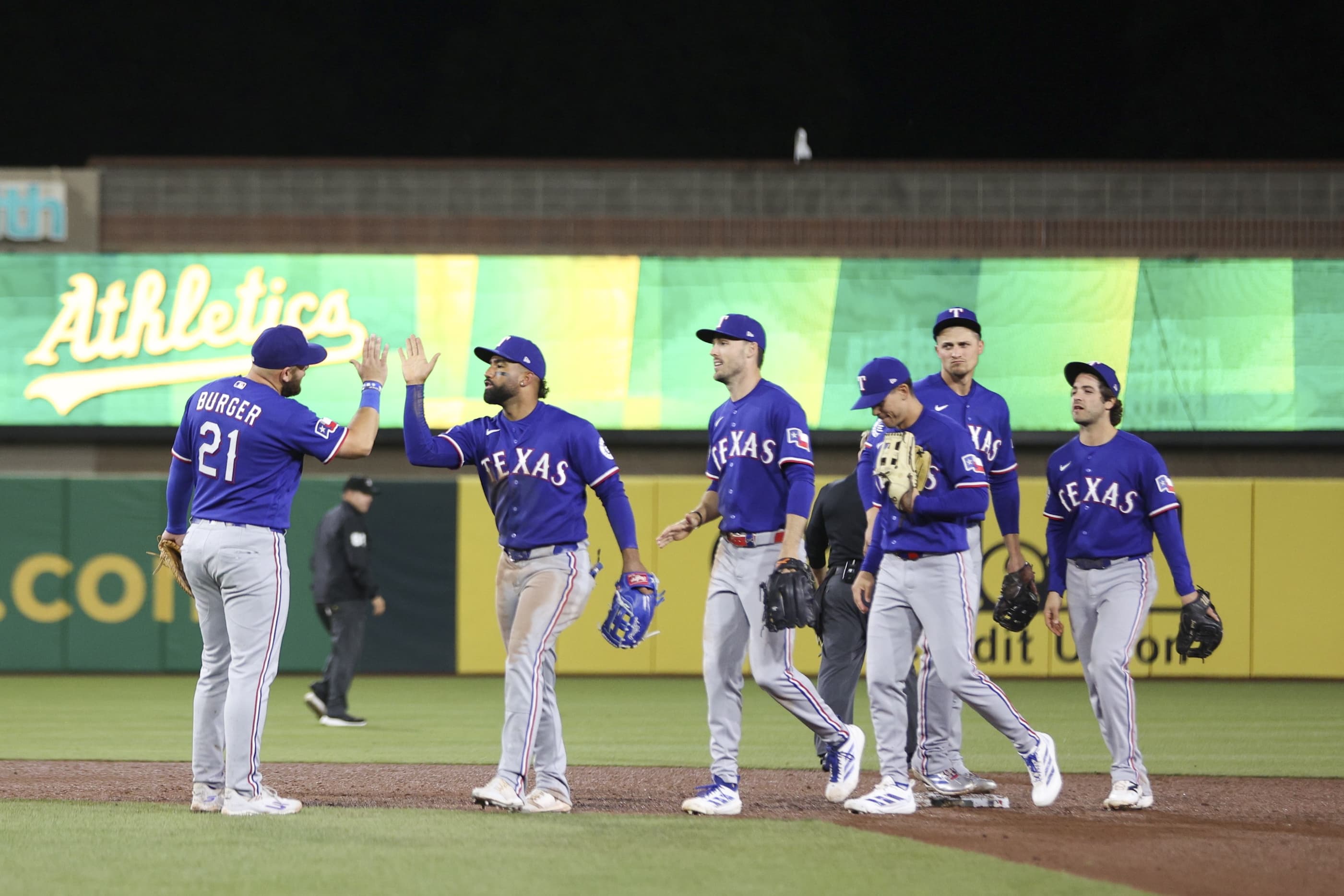 Thoughts on an 8-1 Rangers win