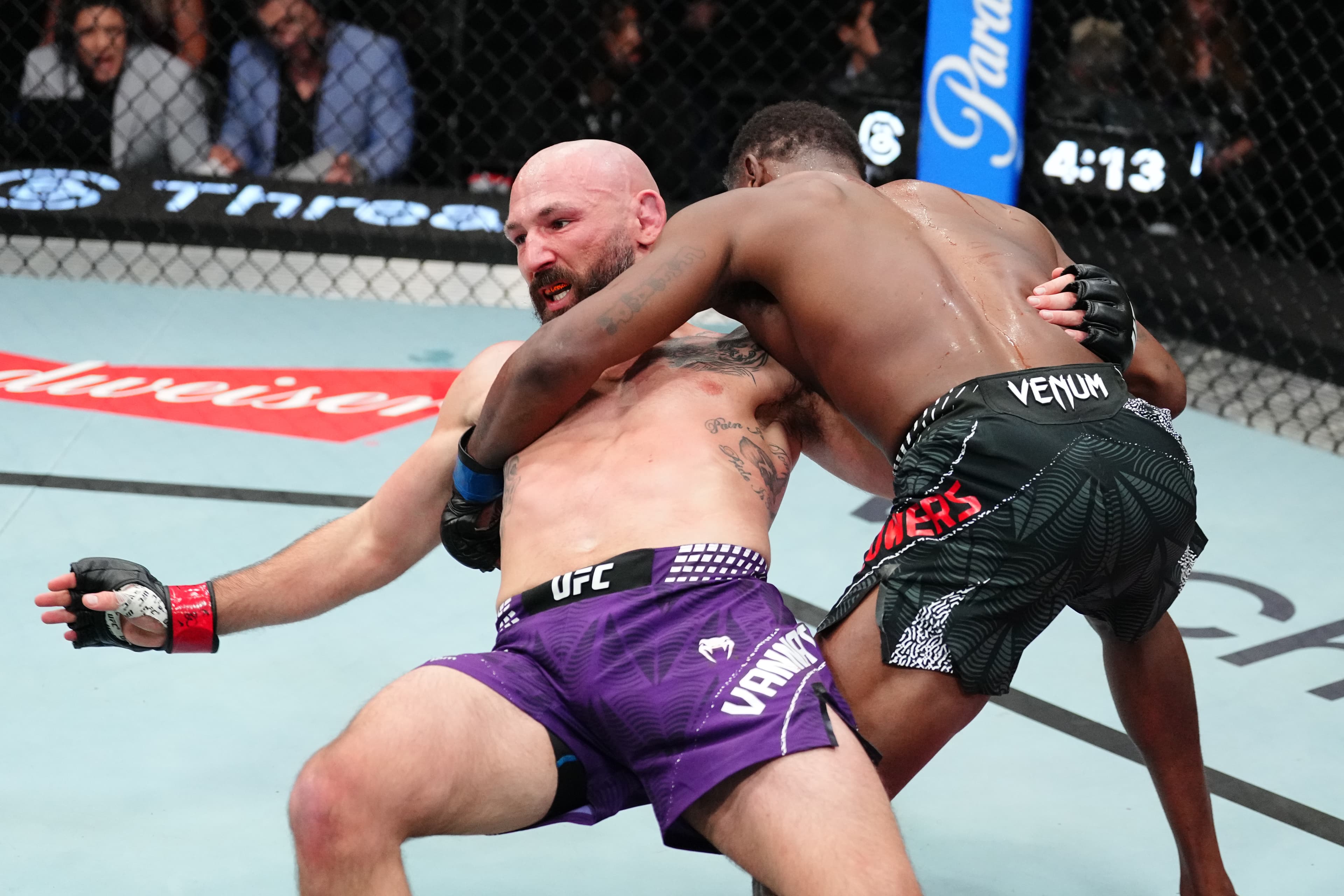 Midnight Mania: Groovy Lando Knocked Out By … A Headbutt?!?