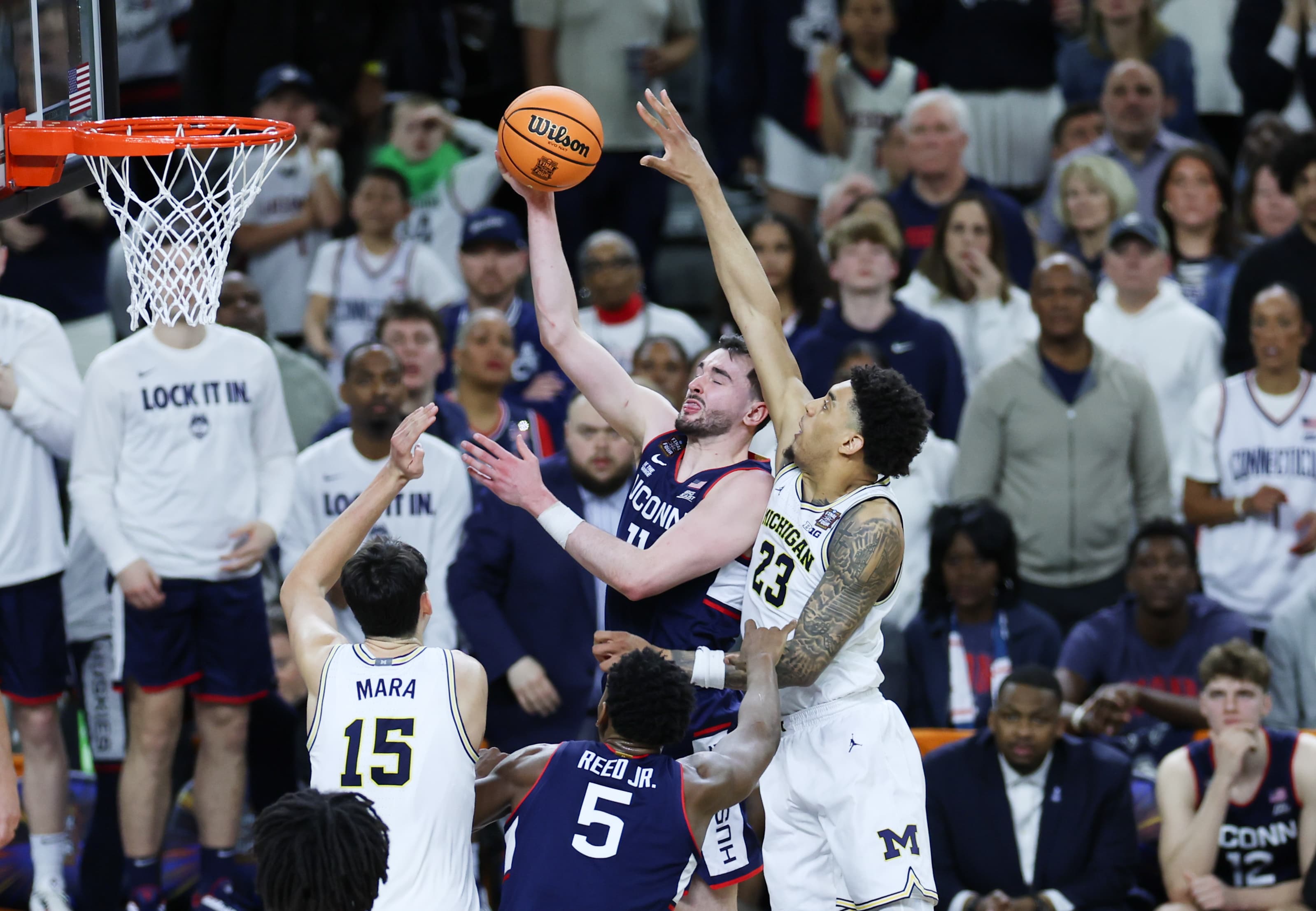 UConn Men’s Basketball Comes Up Short vs. Michigan in Title Game, 63-69