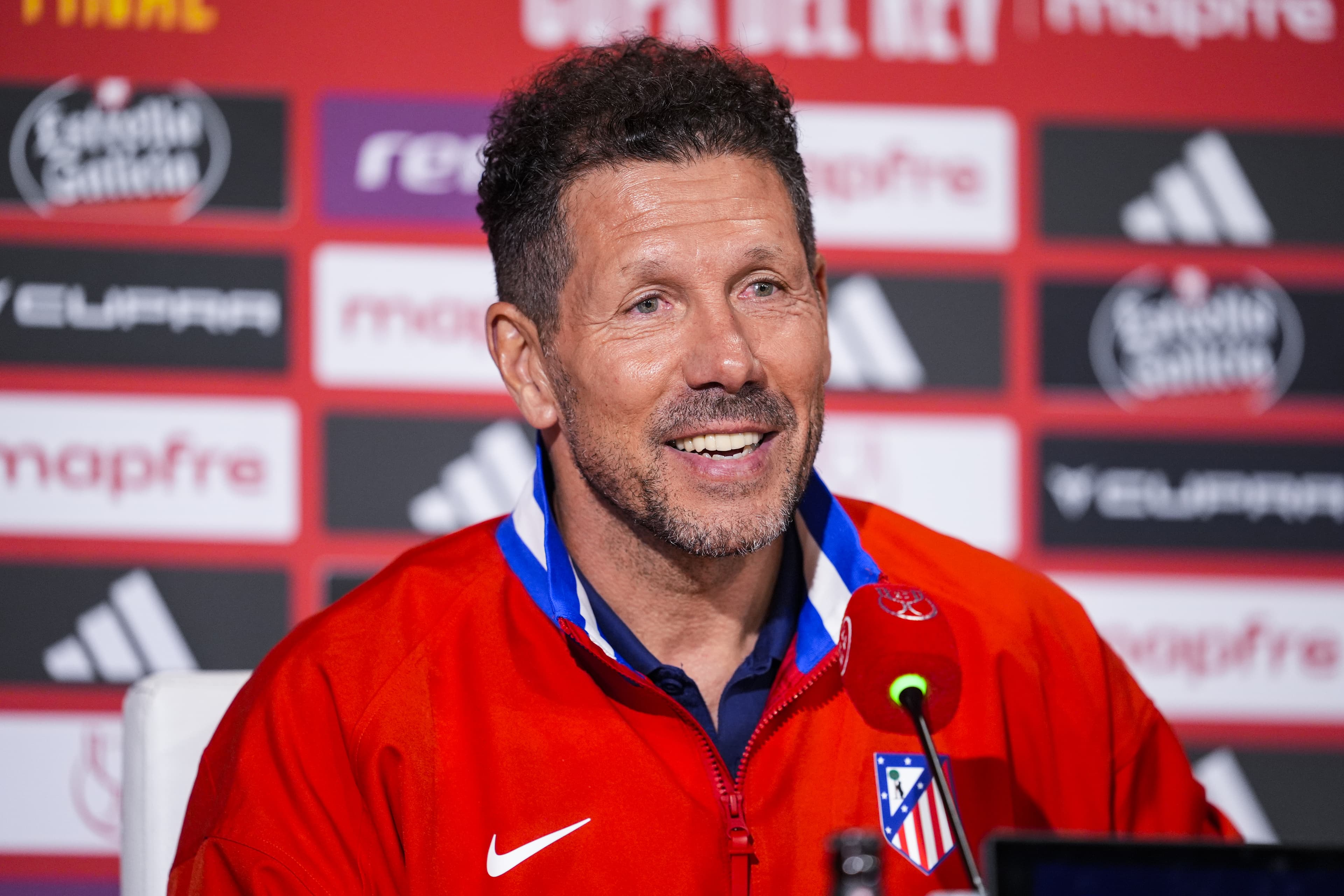 Simeone plays down fatigue factor as Atlético prepare for Copa final