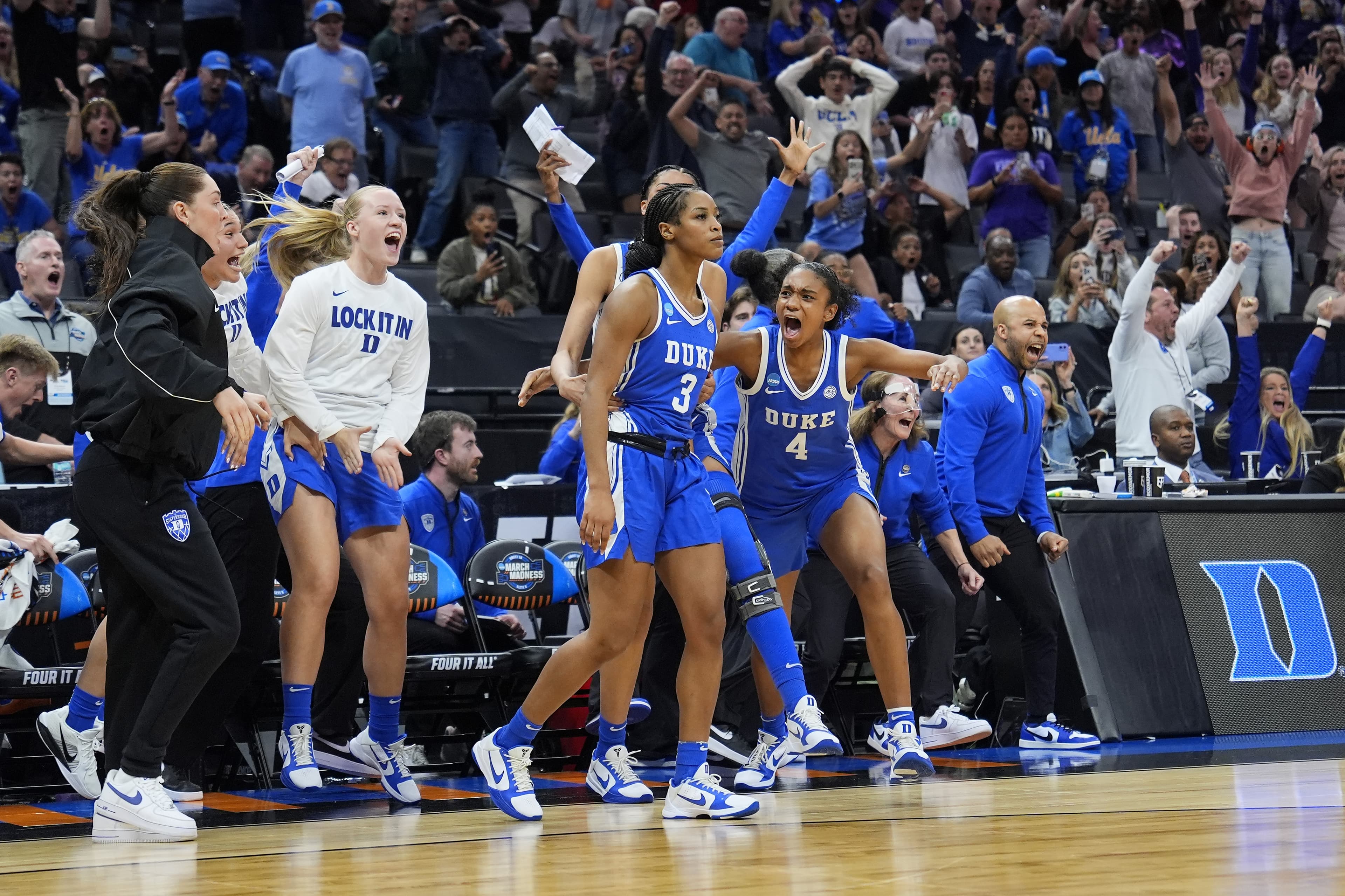 Duke knocks LSU out of Women’s March Madness 2026 with insane spinning game-winner