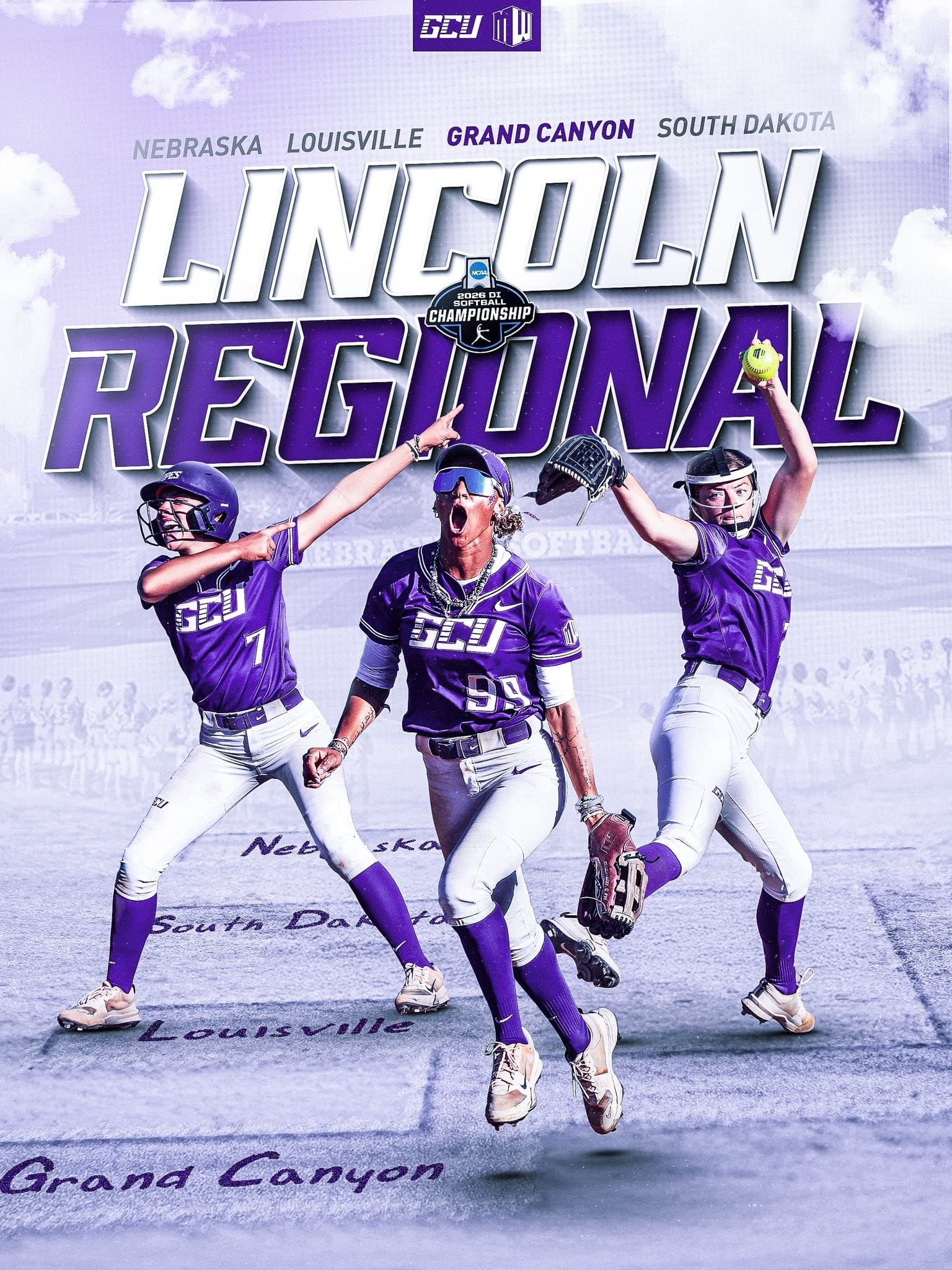 GCU Softball Chosen as #3 Seed in Lincoln Regional, Nevada In First Four Out