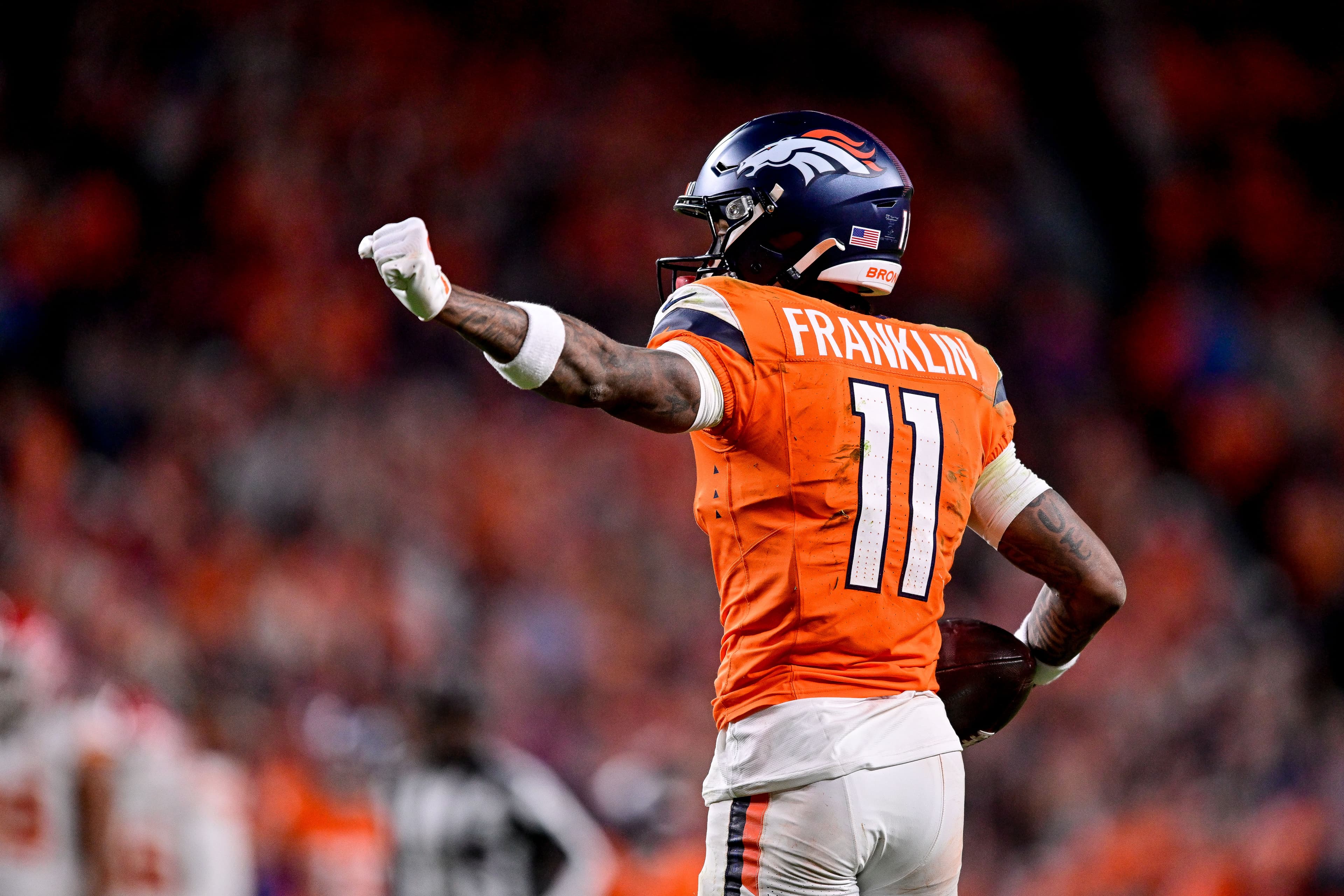 Broncos GM George Paton says the Broncos are not interested in trading away their WR depth