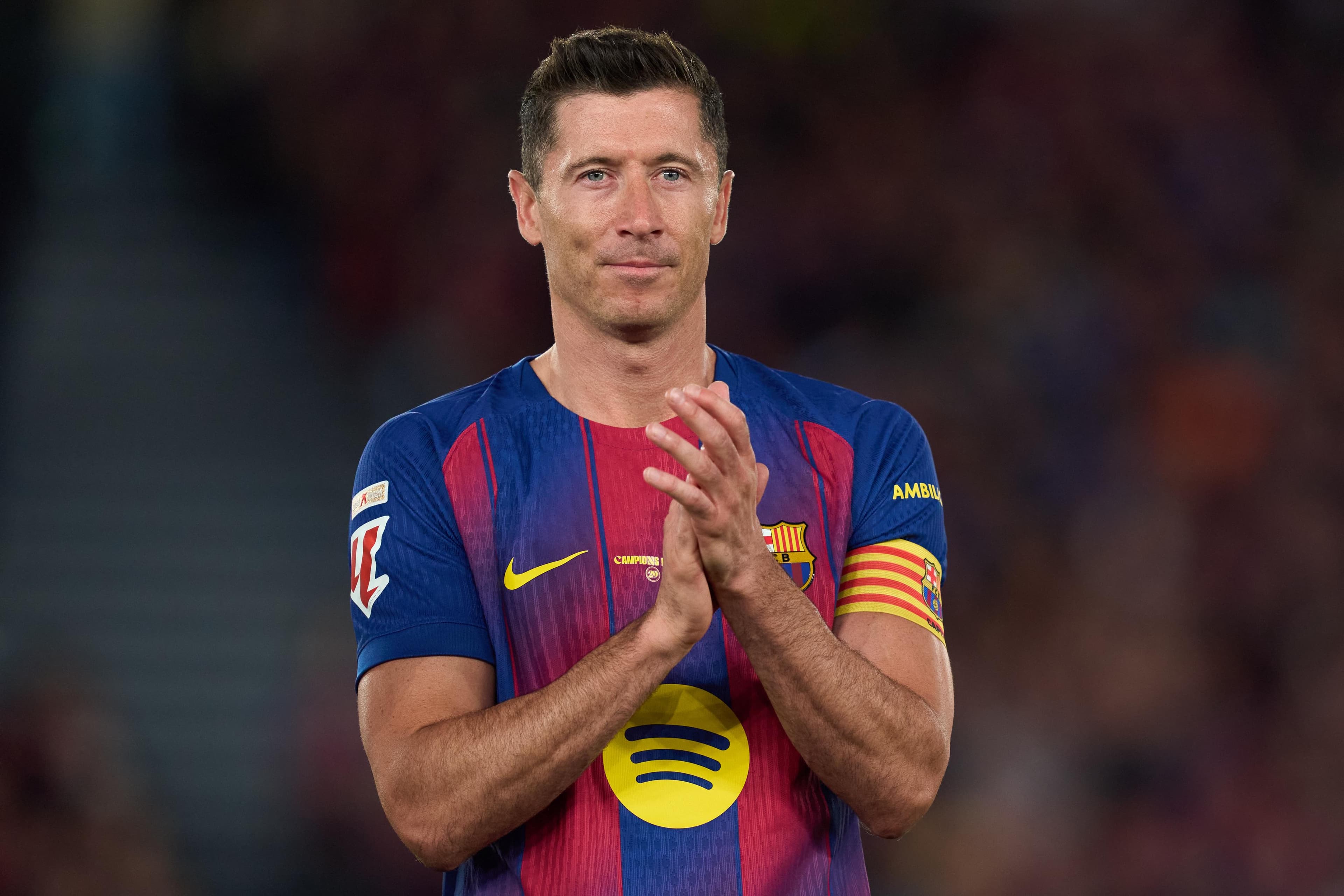 Robert Lewandowski’s parting message to Barcelona squad revealed