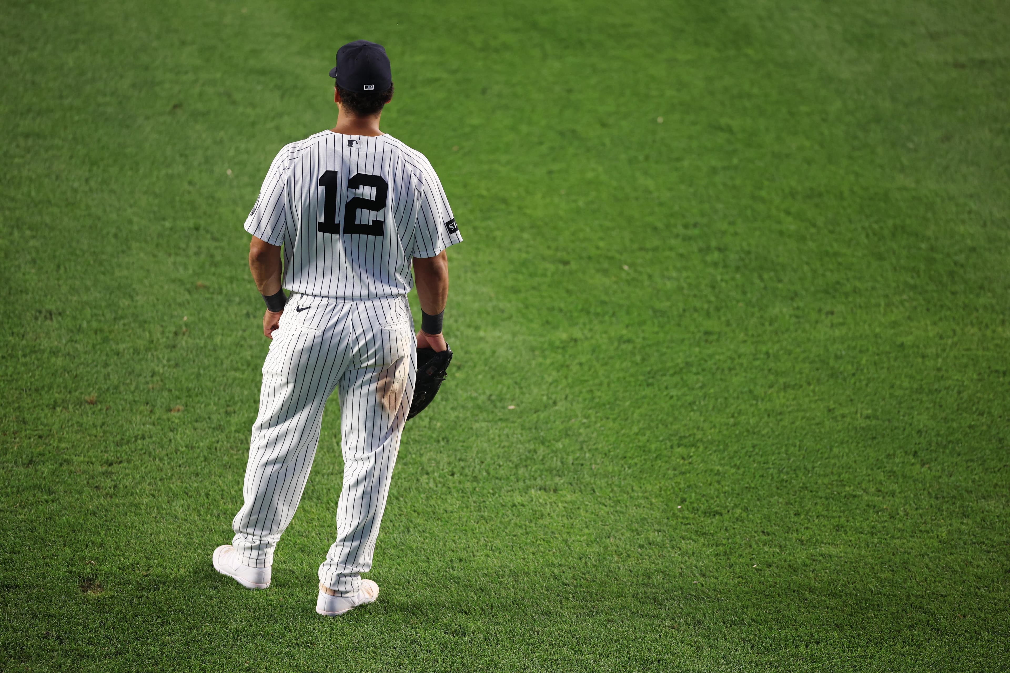 Trent Grisham removed from Wednesday’s game with left knee discomfort