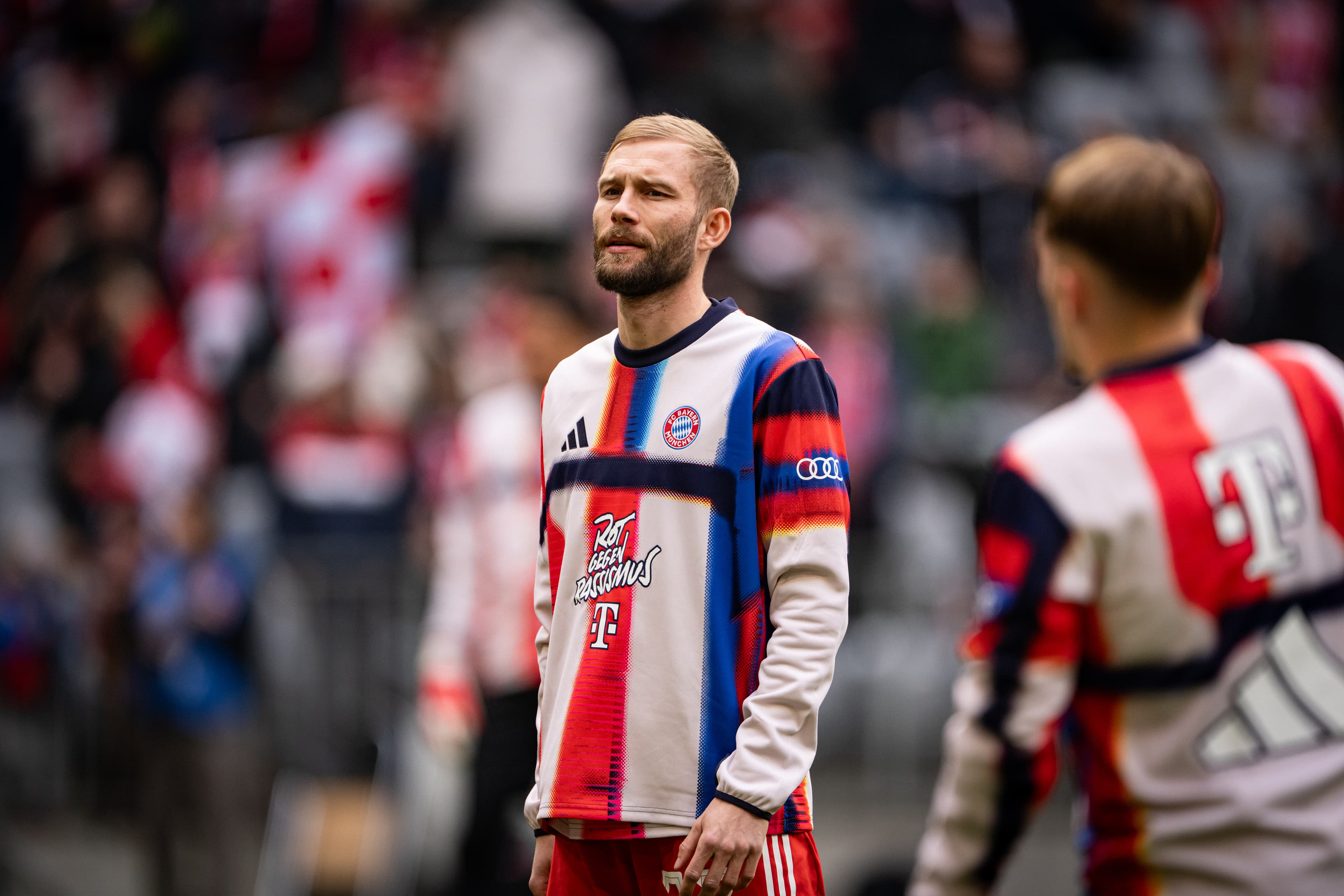 Konrad Laimer enjoys playing fullback at Bayern Munich, doesn’t mind any position he’s asked to play