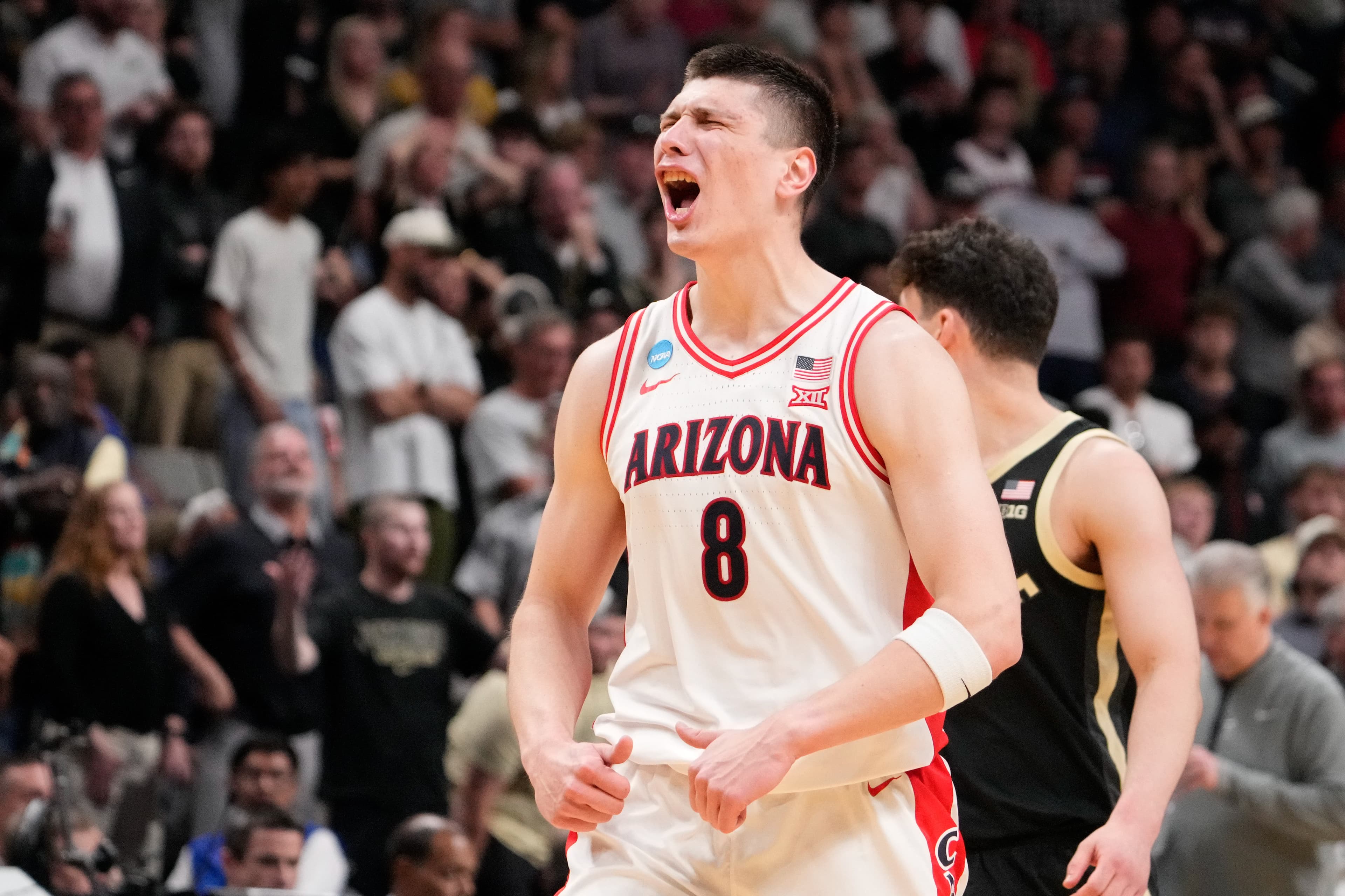 NCAA Tournament: Arizona rallies from halftime deficit to beat Purdue, reach 1st Final Four since 2001