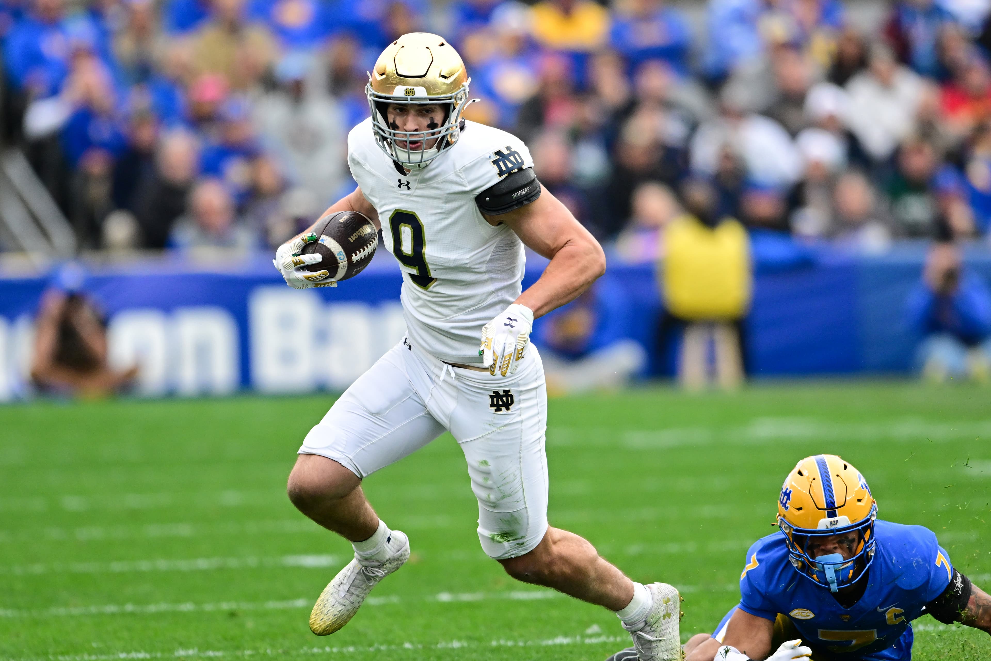 What drafting Eli Raridon in Round 3 means for the Patriots