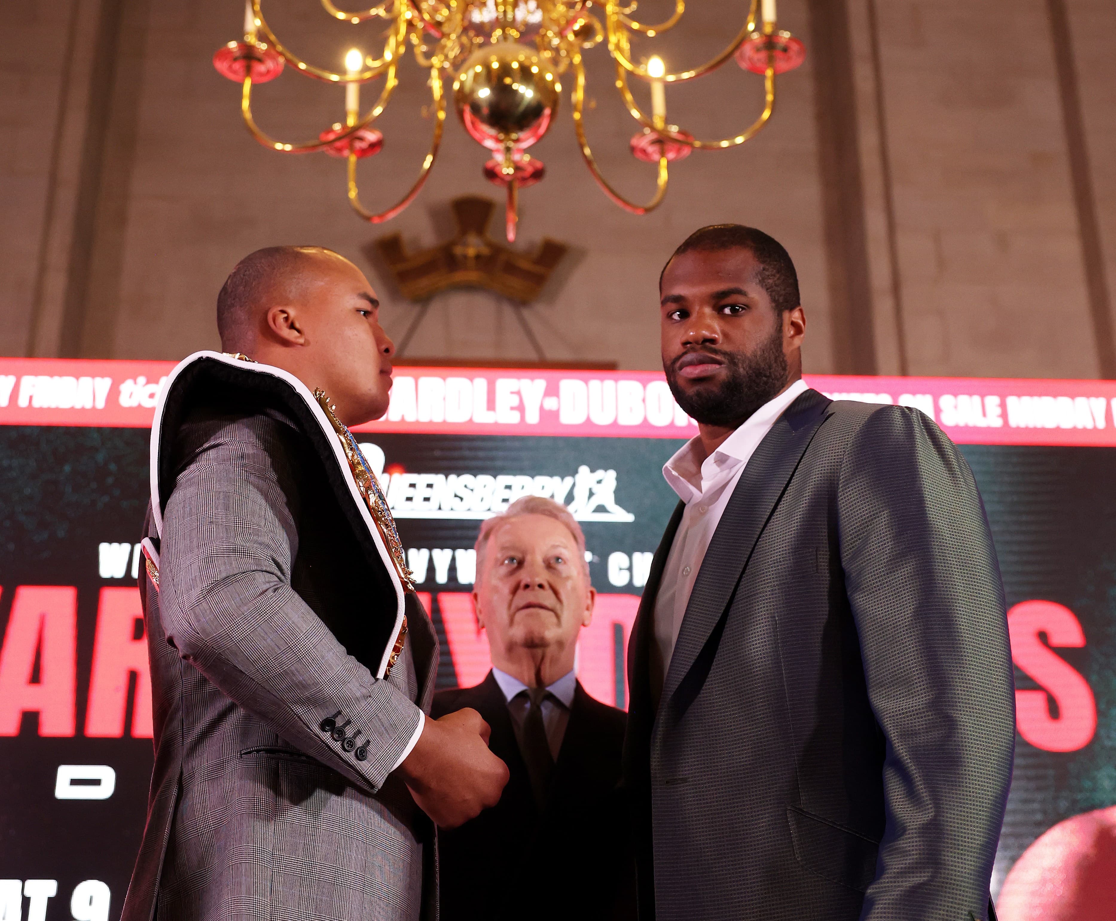 Daniel Dubois says Fabio Wardley in too deep