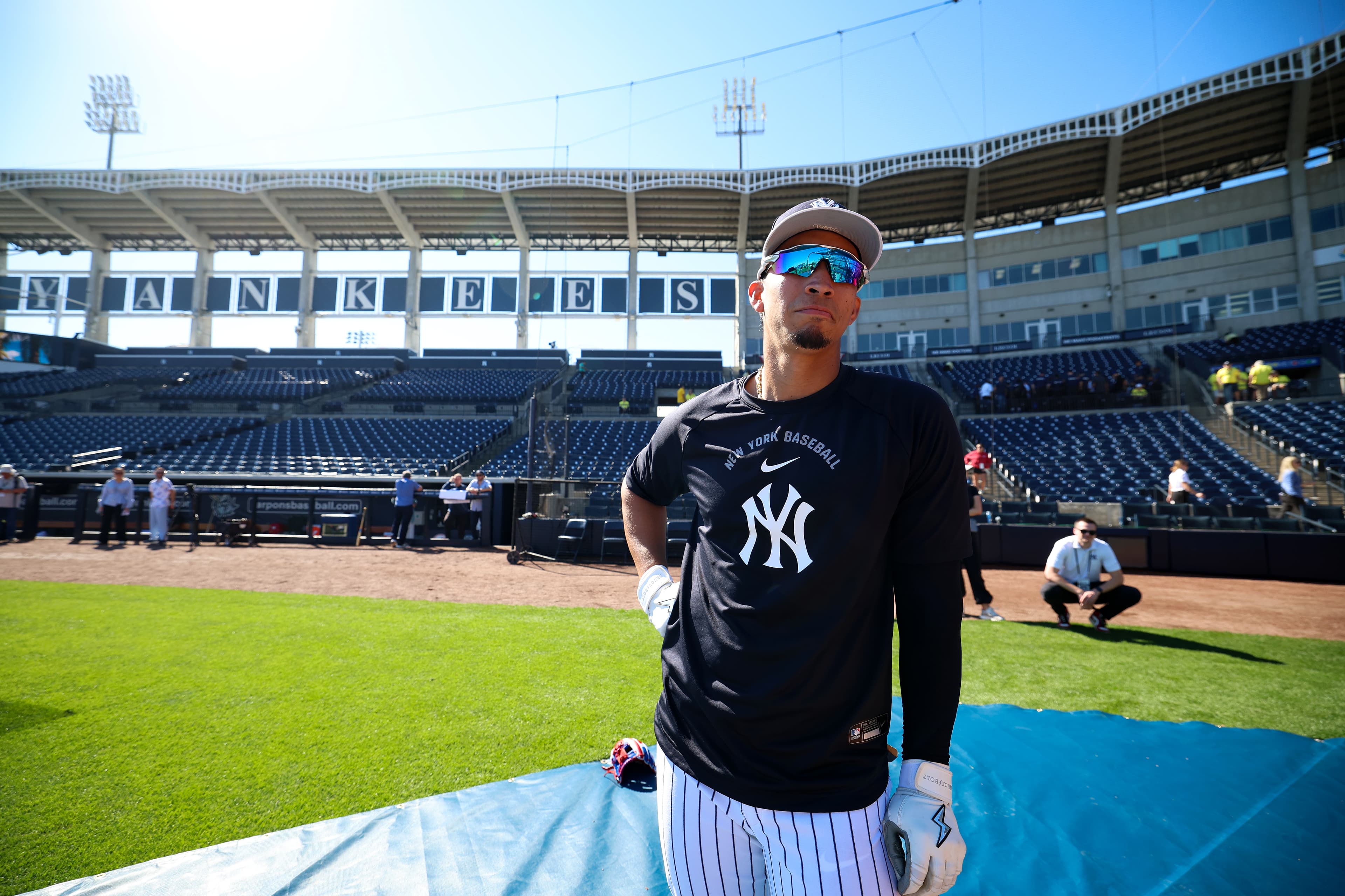 Yankees option Oswaldo Cabrera to Triple-A, Randal Grichuk makes Opening Day roster