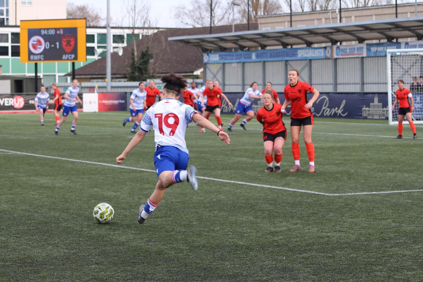 Reading Women 0-1 AFC Portchester: Match Report