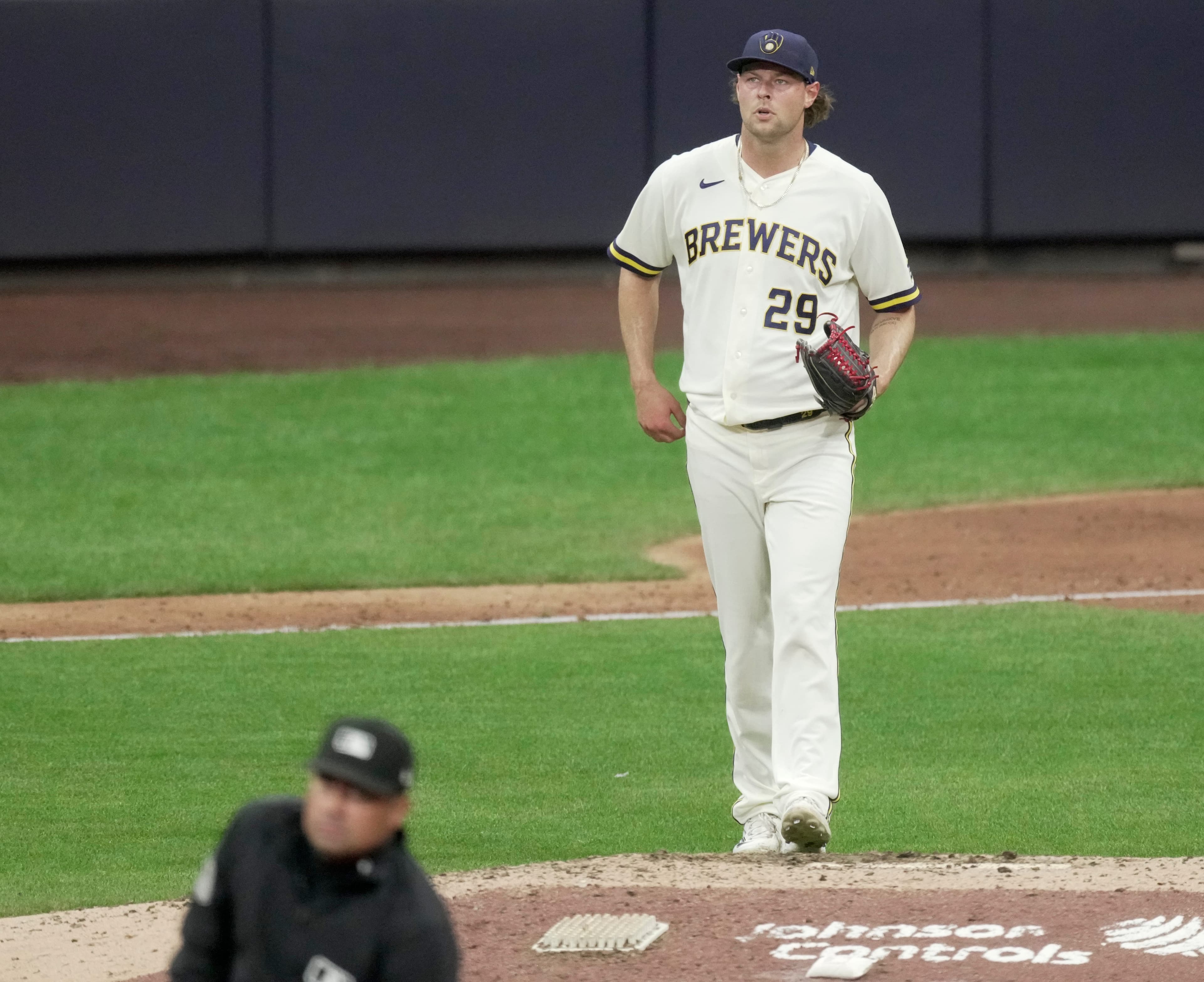 Trevor Megill’s latest implosion costs Brewers chance to end losing skid