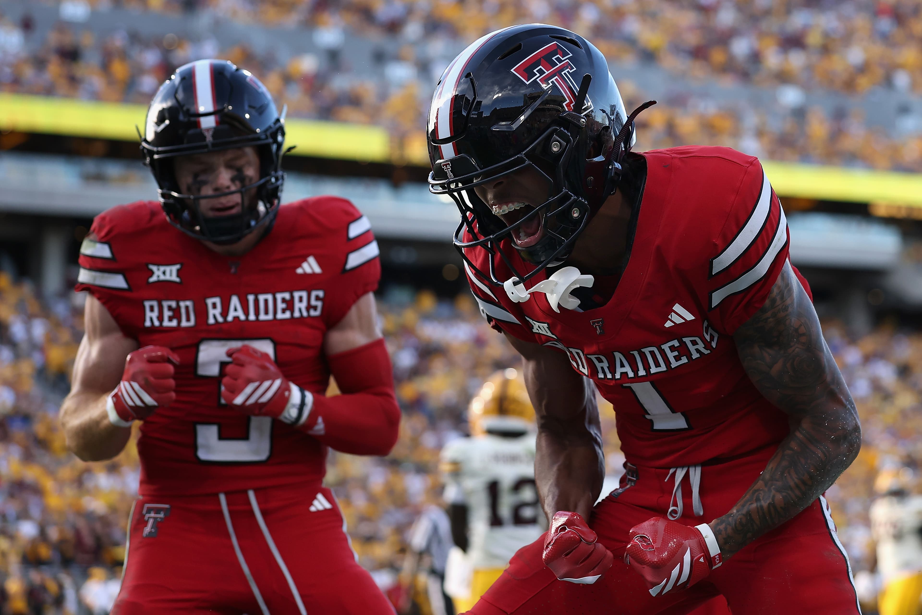 Rams meet with 2 Texas Tech receivers
