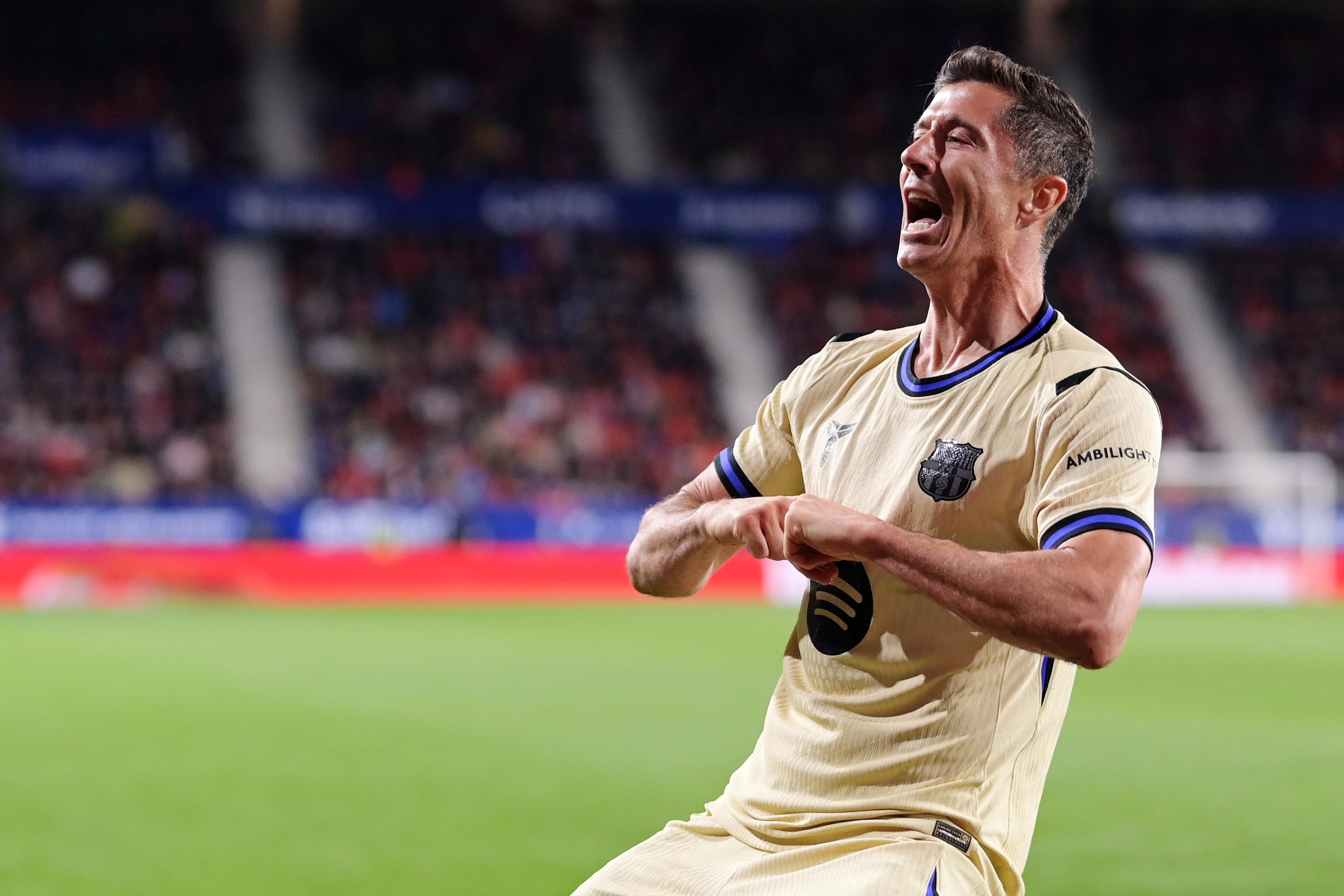 ‘The goal is to win every game’ – Robert Lewandowski wants Barcelona to finish season with 100 points