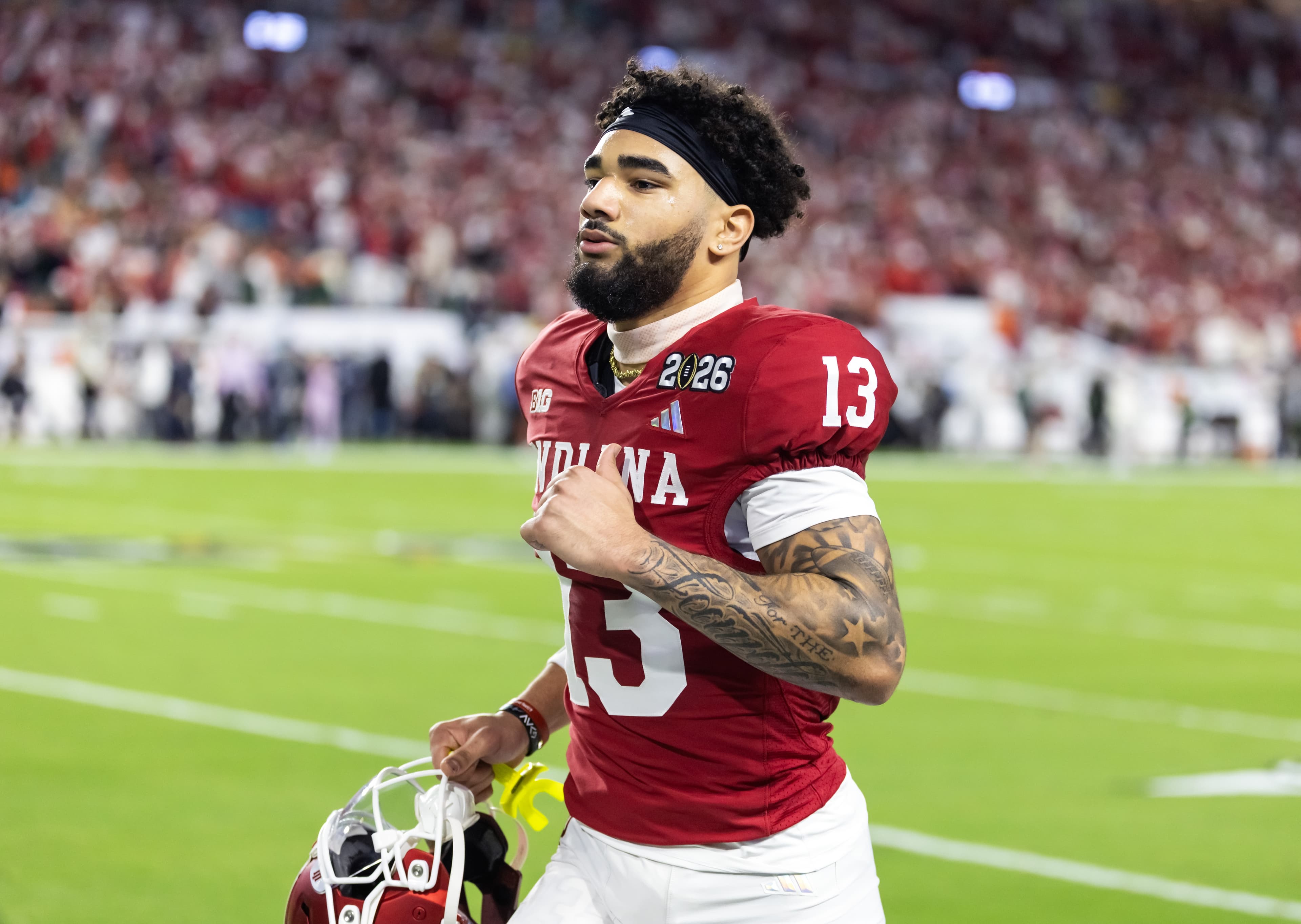 Instant Reactions to the Ravens drafting Indiana WR Elijah Sarratt at No. 115