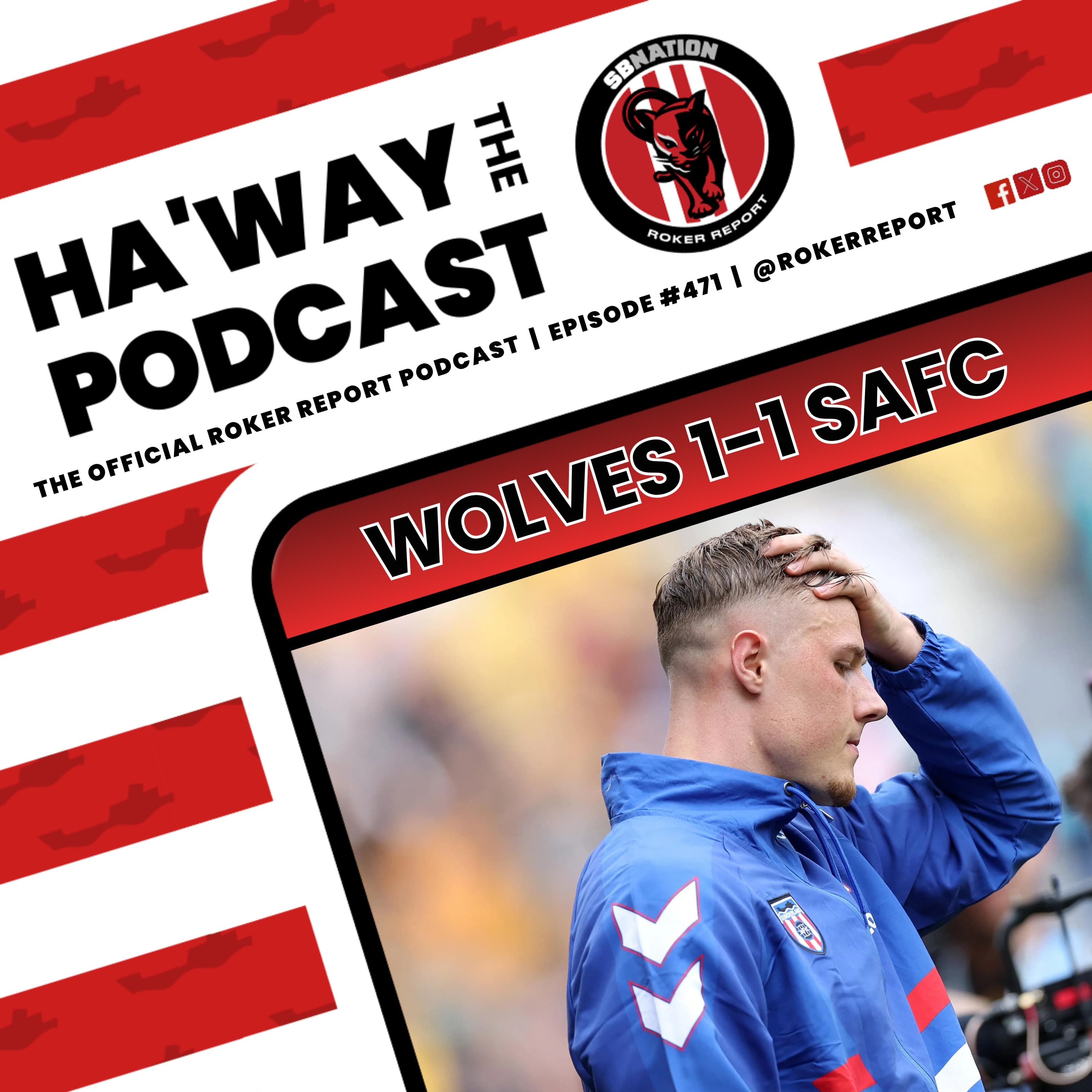 Haway The Podcast | REACTION | Wolves 1-1 SAFC | Should Ballard Have Been Sent Off?
