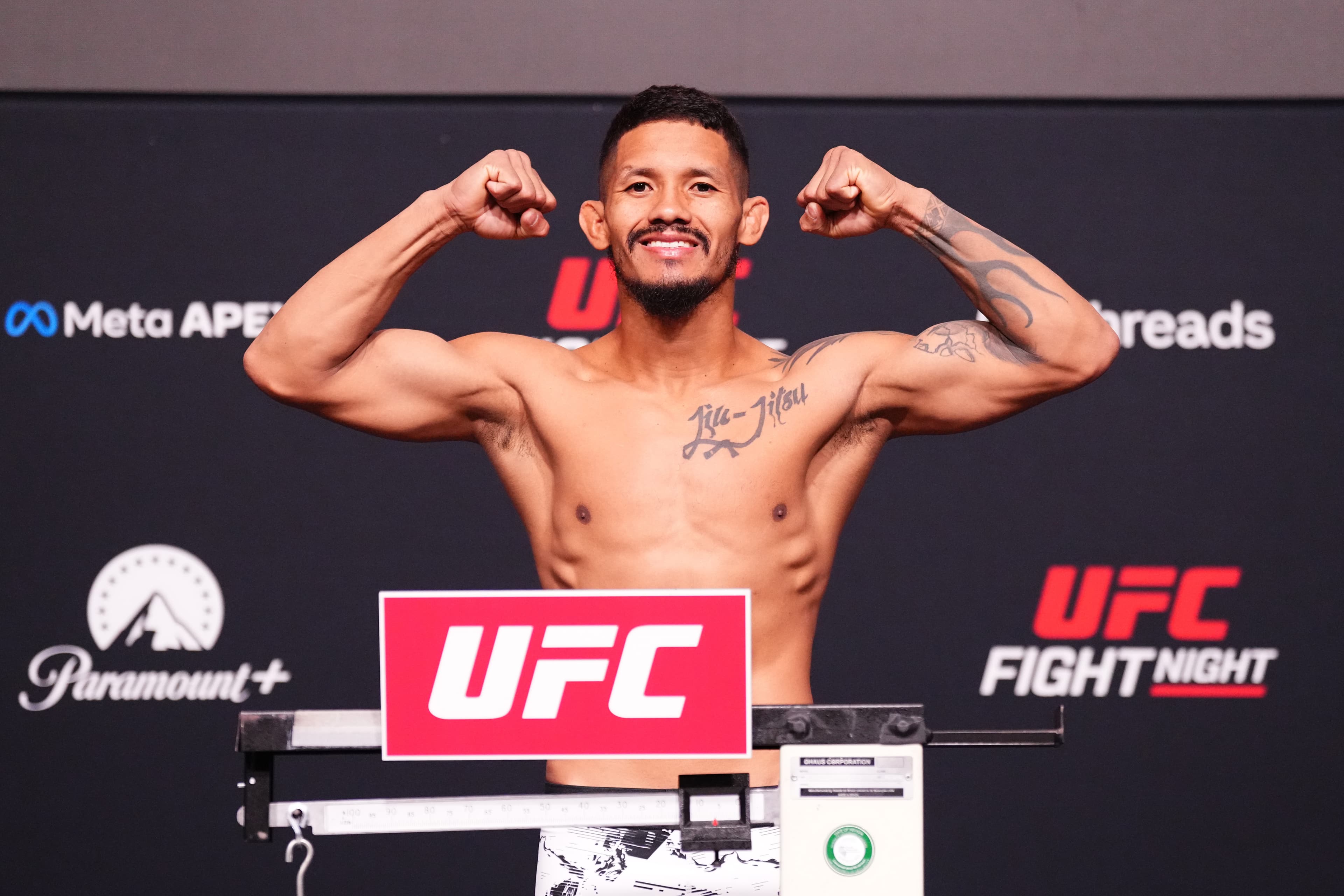 Undefeated UFC fighter misses weight for 3rd time