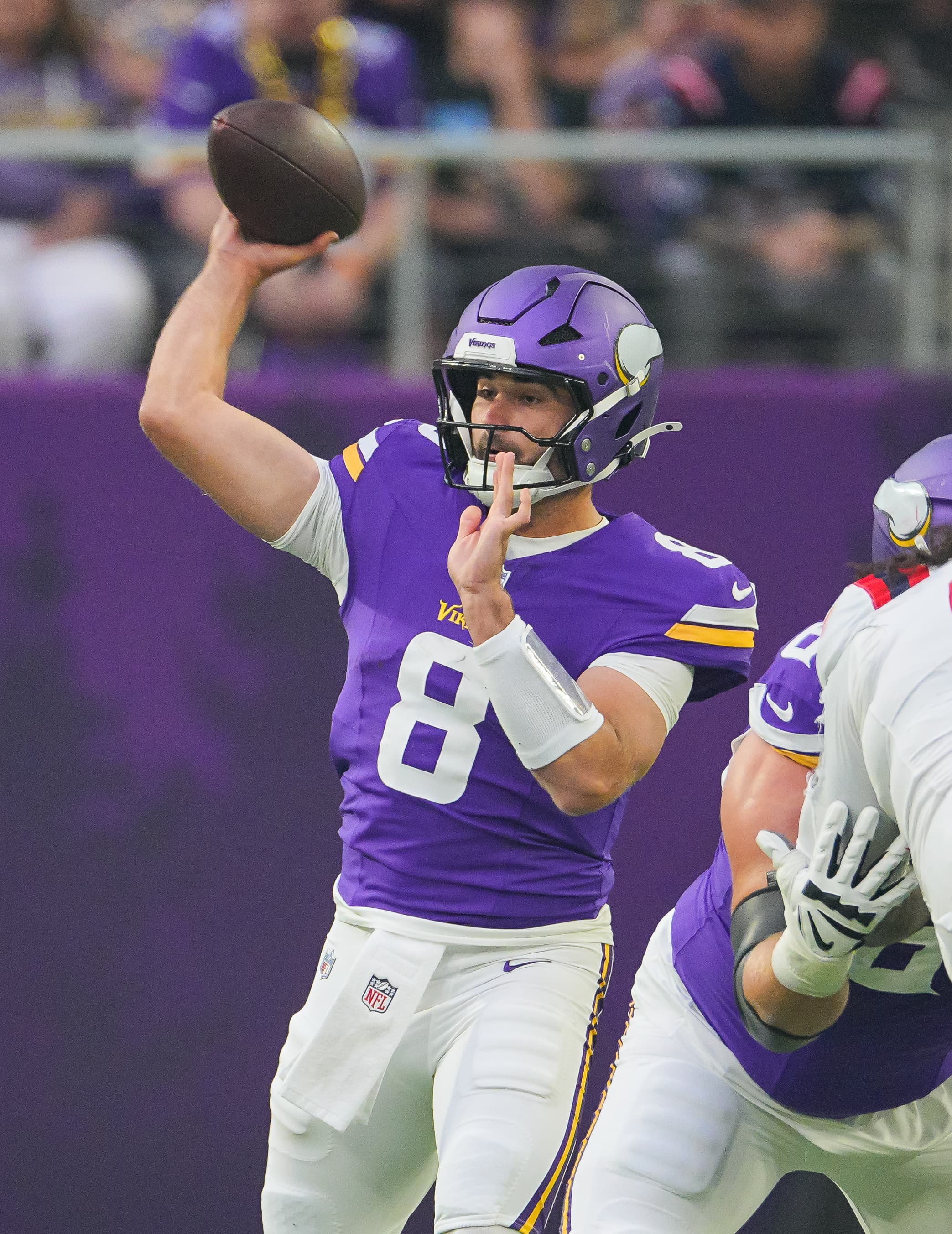 Sam Howell was good for something; Vikings use 2026 draft pick