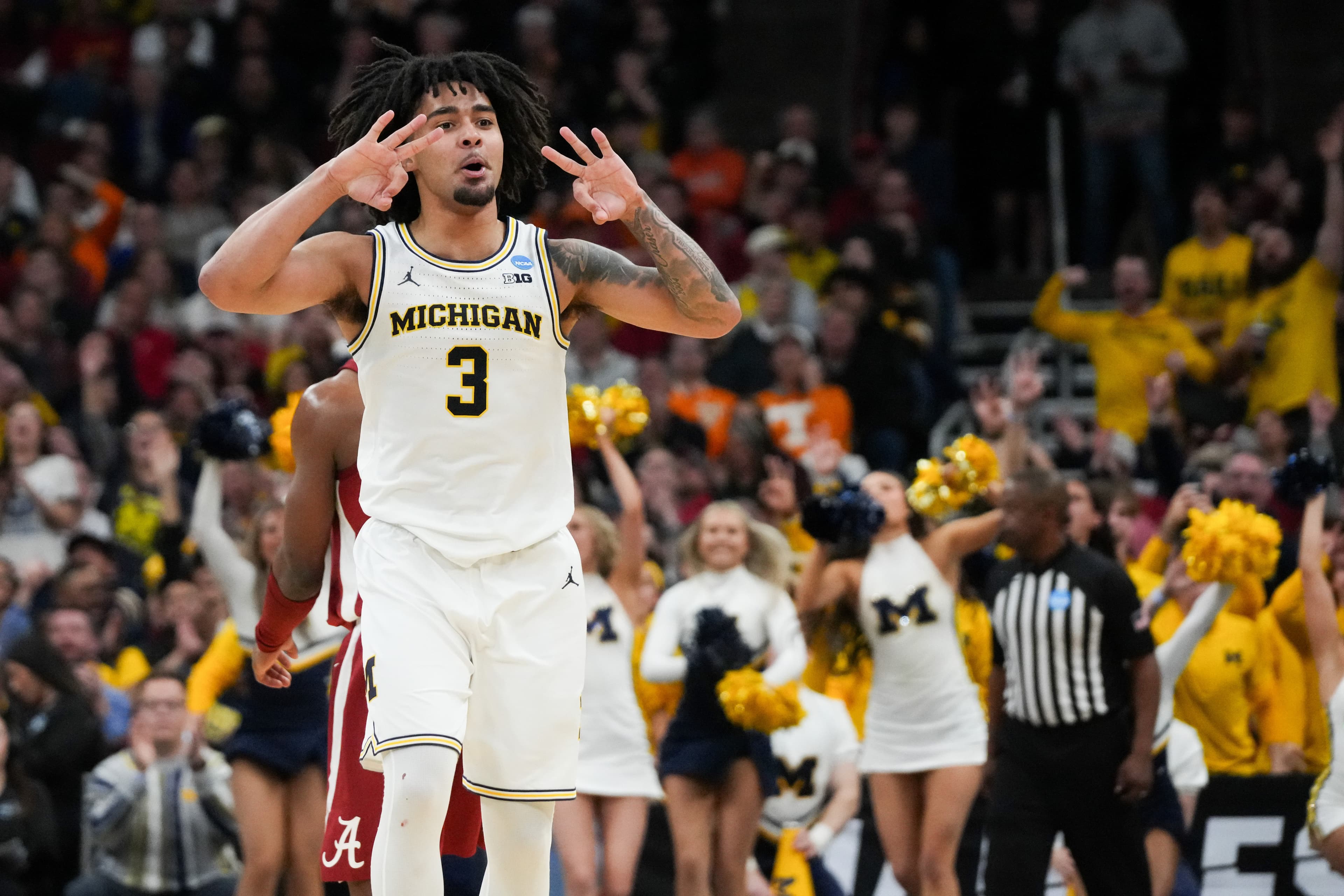 Social media reactions from Michigan’s Sweet 16 win over Alabama