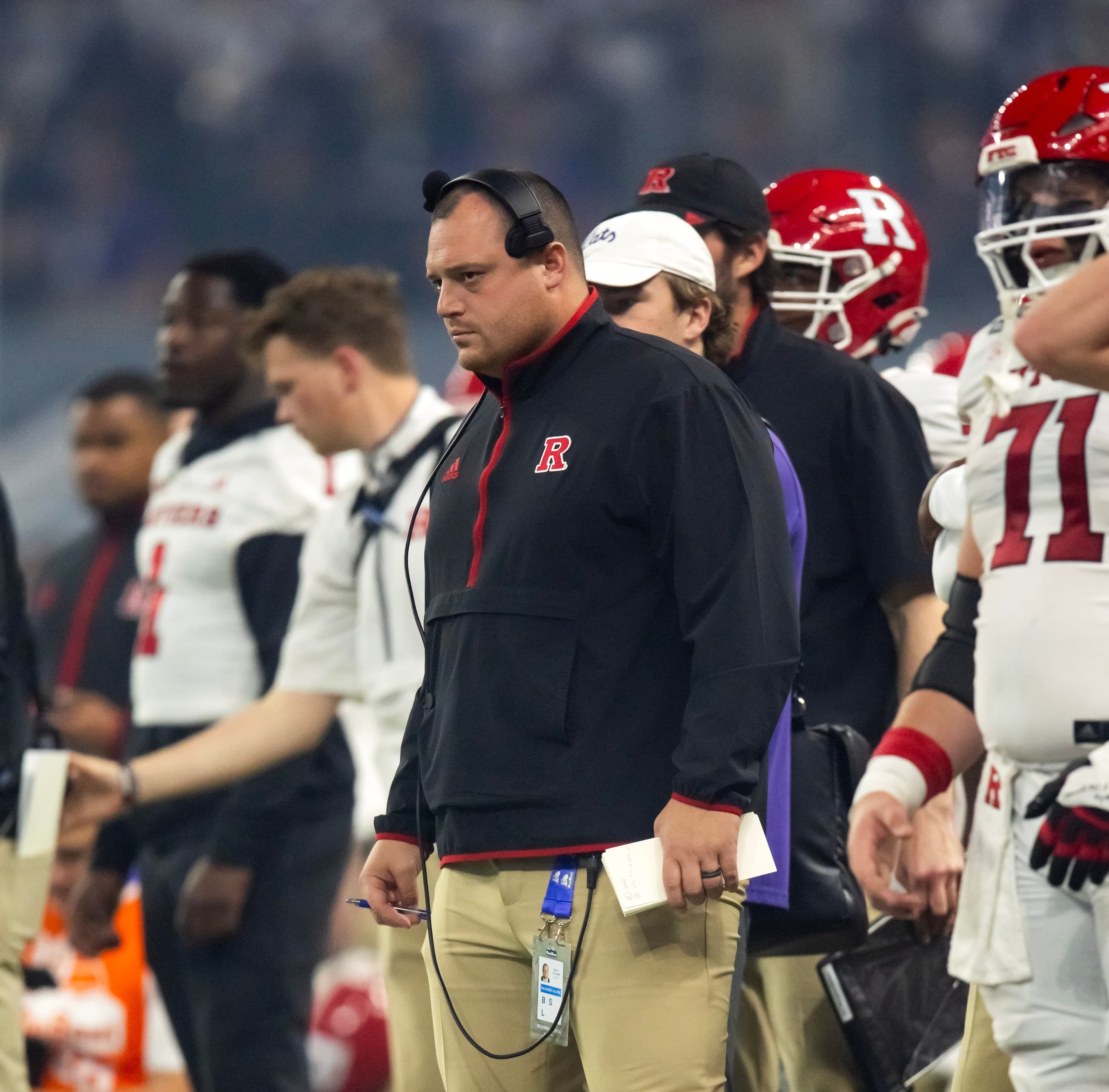 Rutgers Tight End Coach Scott Vallone Hosts Spring Practice Press Conference