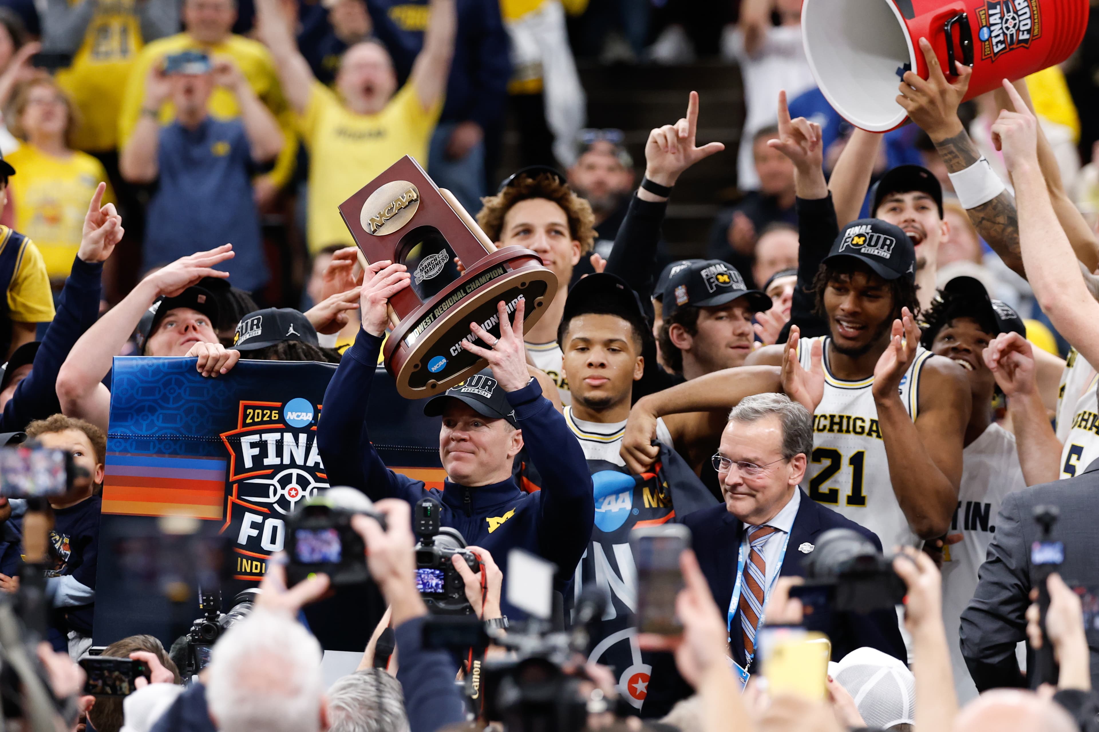 Everything Dusty May, players said after beating Tennessee in Elite 8