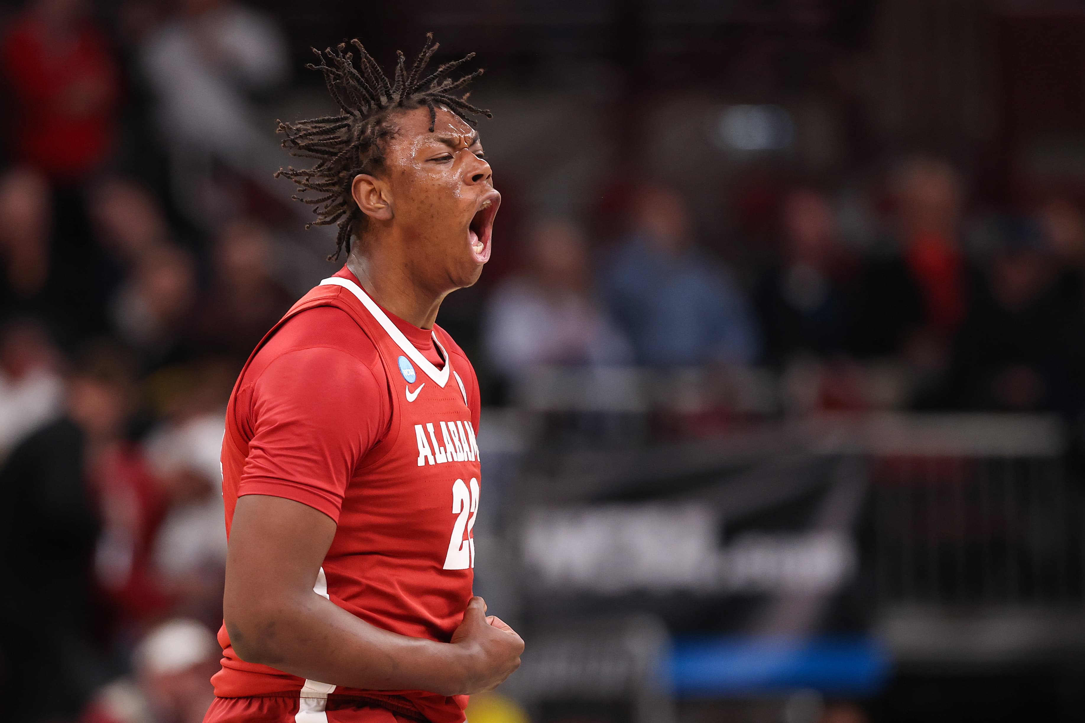 Indiana men’s basketball ‘the favorite’ to land Alabama transfer Aiden Sherrell