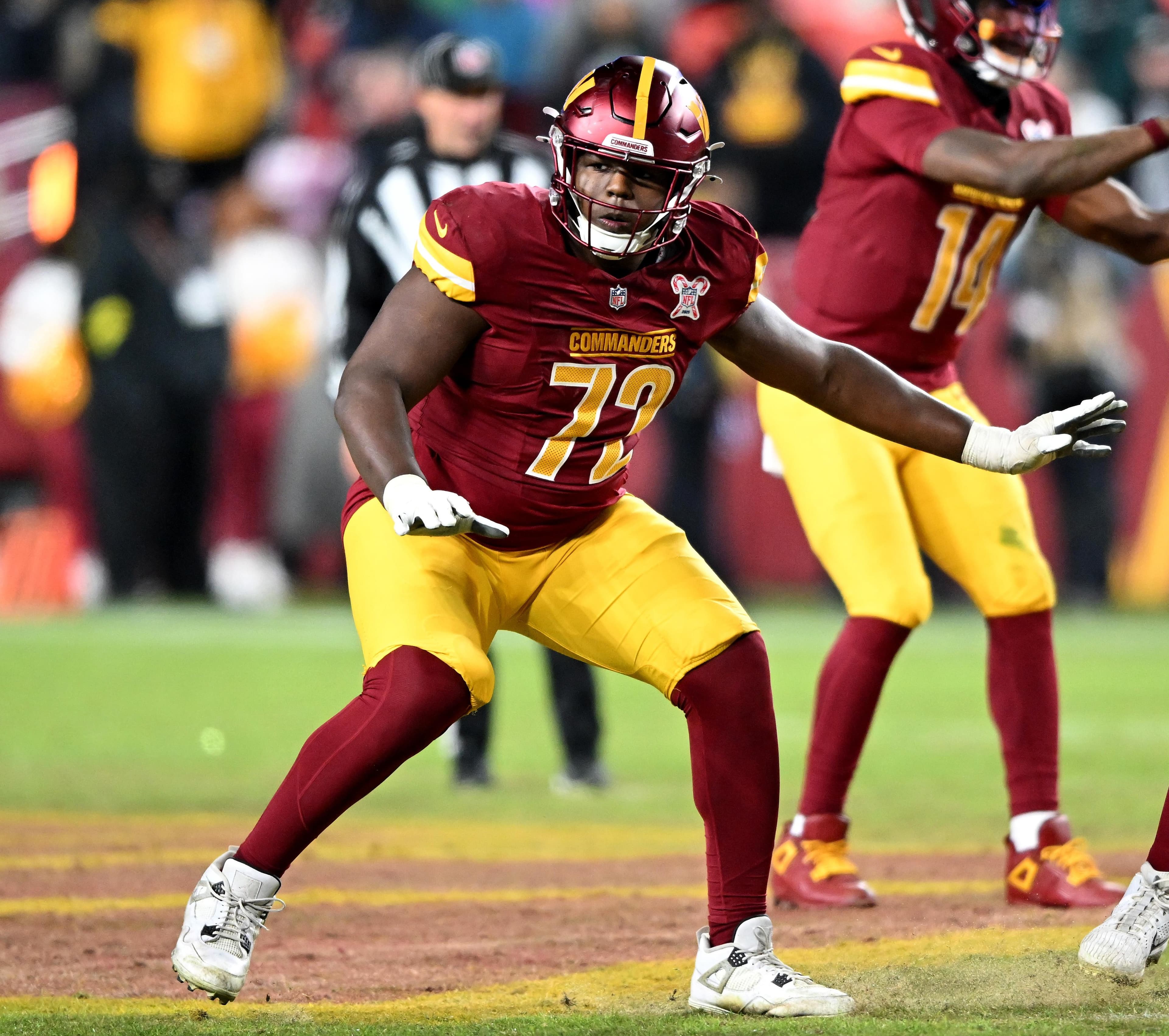 Commanders 2nd-yr starting tackle Josh Conerly faces a season of opportunity in 2026