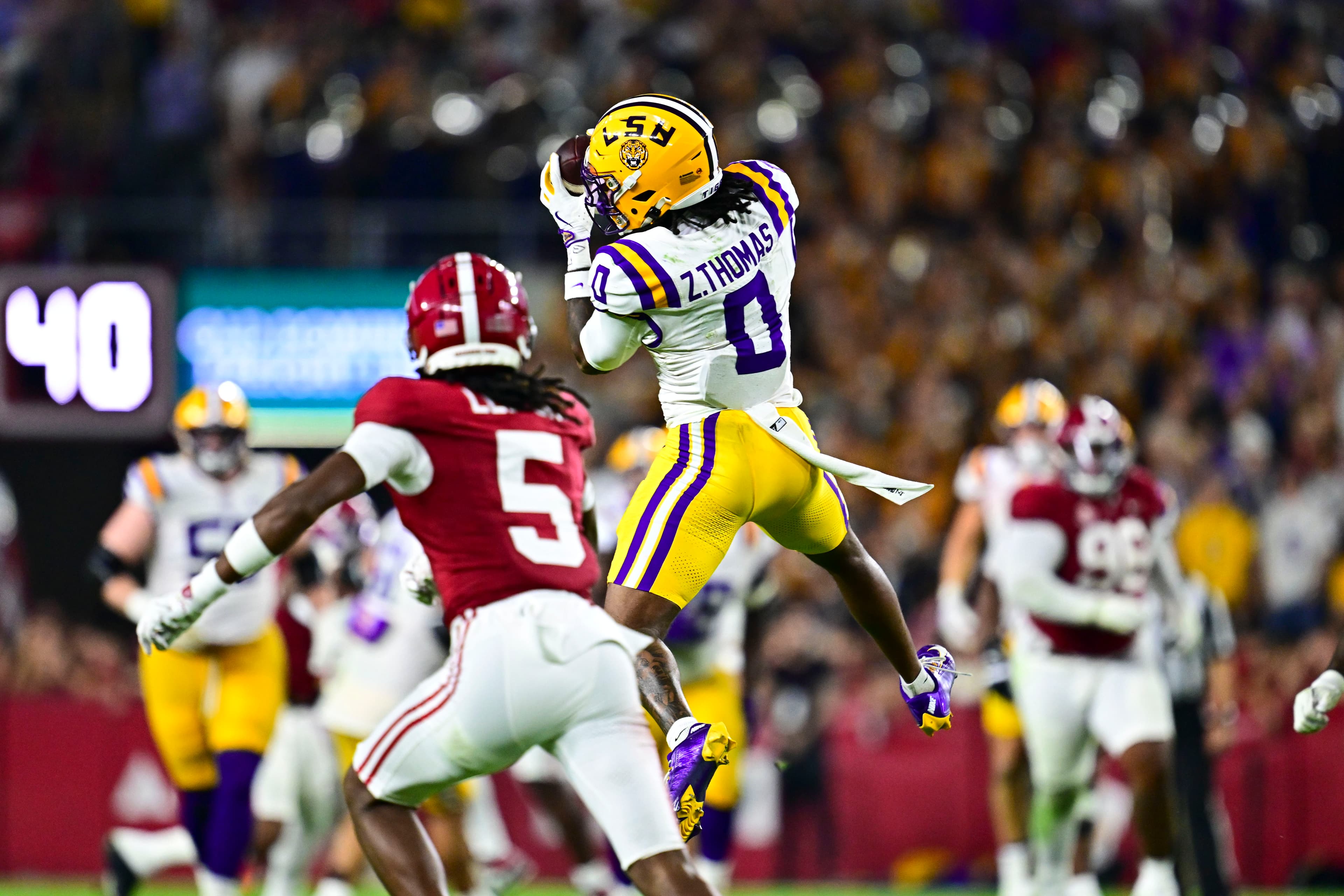 Bears NFL Draft 2026: Chicago selects Zavion Thomas, Wide Receiver, LSU