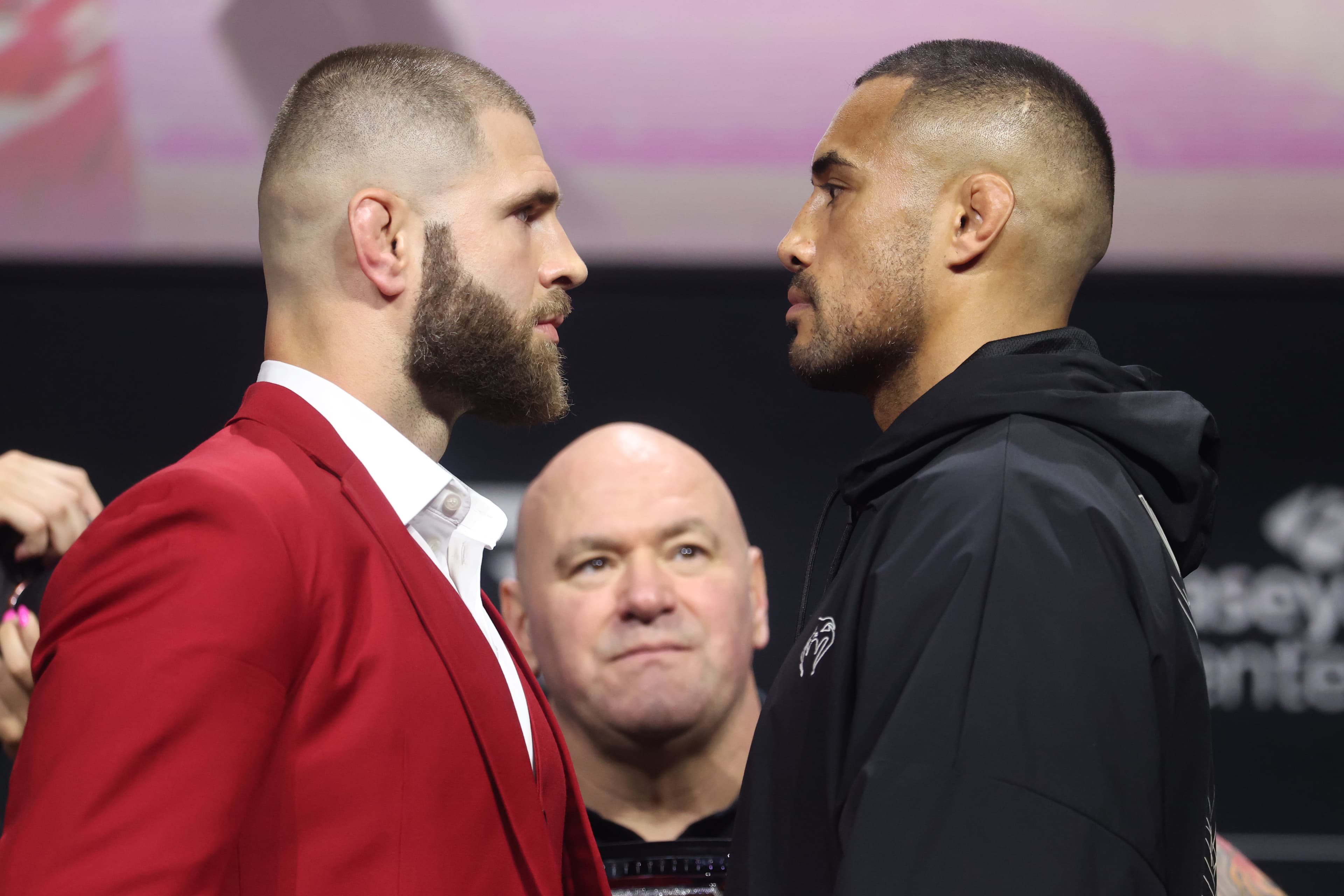 Staredowns! UFC 327 press conference face offs featuring, Jiri-Ulberg, Costa-Murzakanov & more