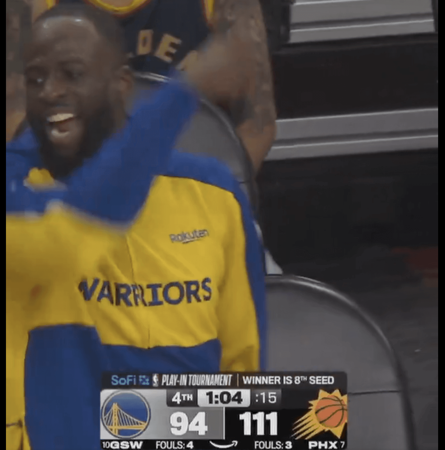 Draymond Green punched Devin Booker and crashed out in wild ejection in Warriors’ elimination game