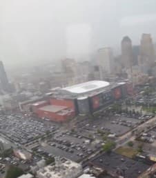 Video! Dana White Arrives To UFC 328 In Helicopter | Khamzat Vs. Strickland