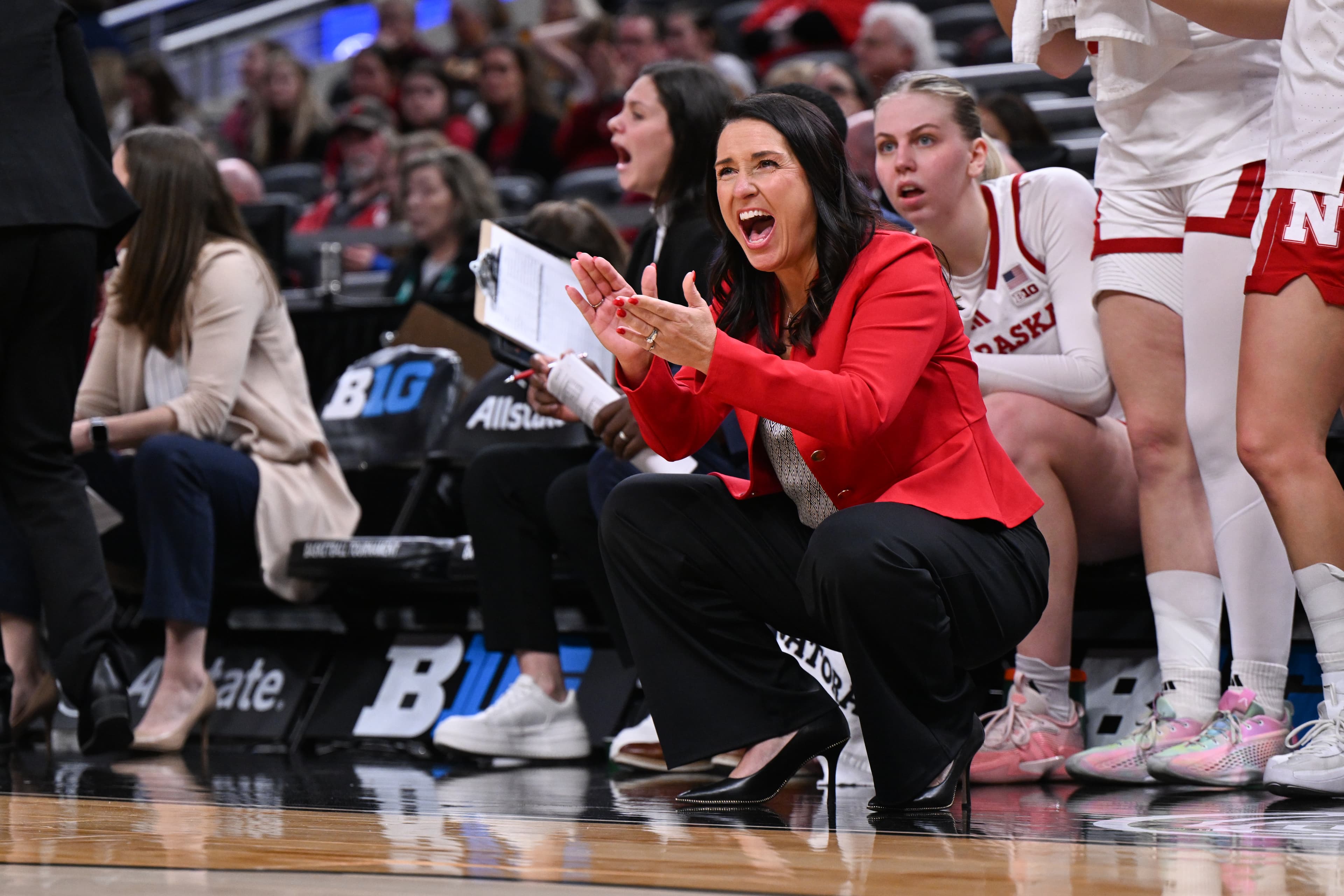 Nebraska Women's Basketball Seizes Control in Exciting Final Four Clash Against Top-Notch Richmond!