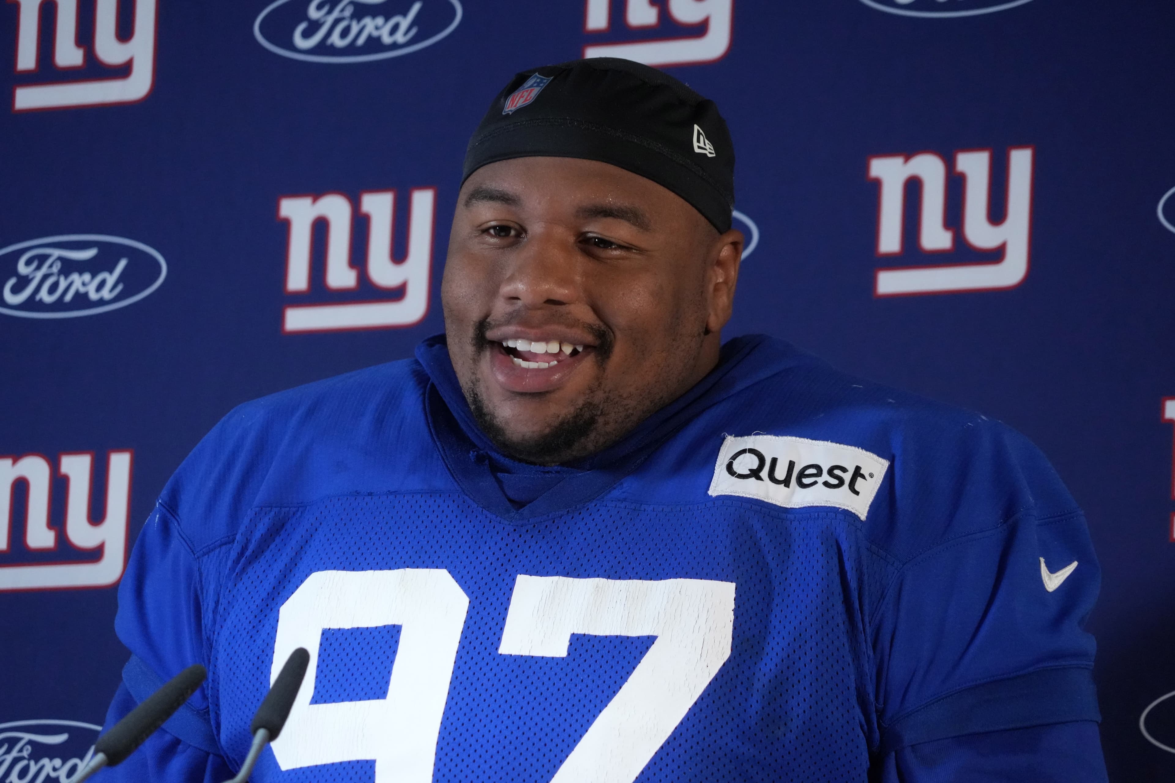 John Harbaugh knew Dexter Lawrence’s contract ‘was going to be an issue’