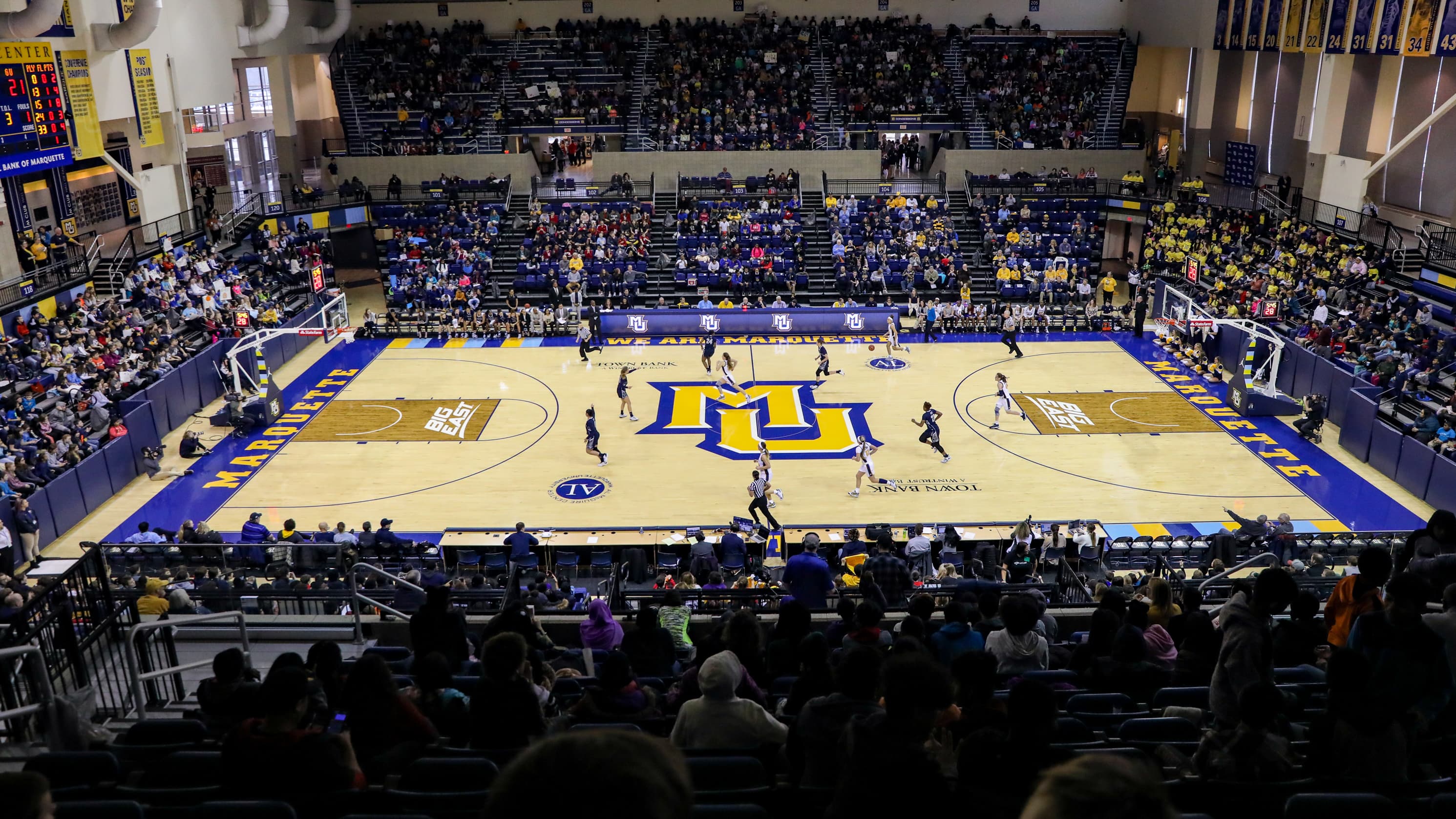 The Marquette Women’s Basketball Scholarship Chart