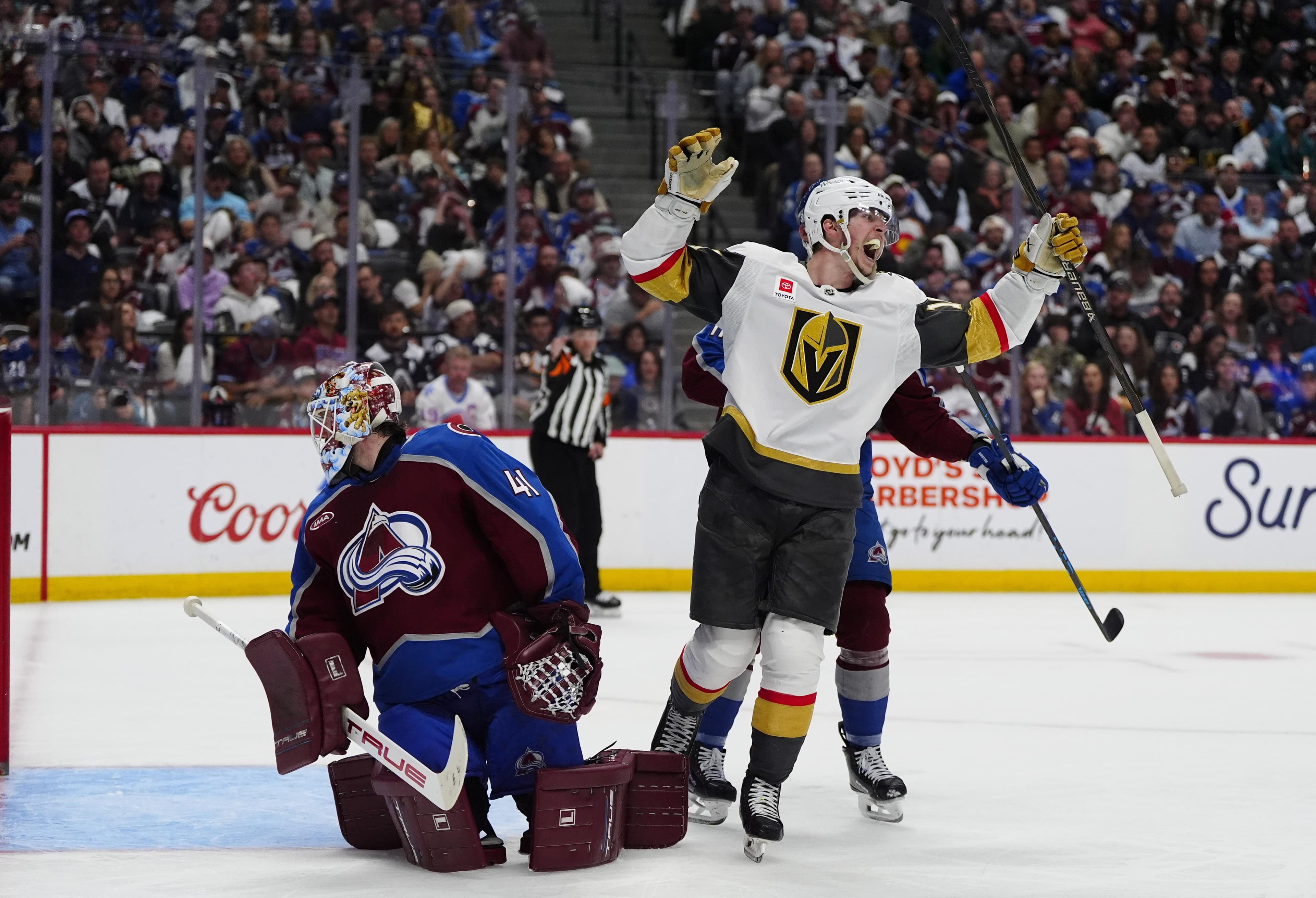 Game 2 Recap: Colorado stunned by third period Vegas comeback in 3-1 loss
