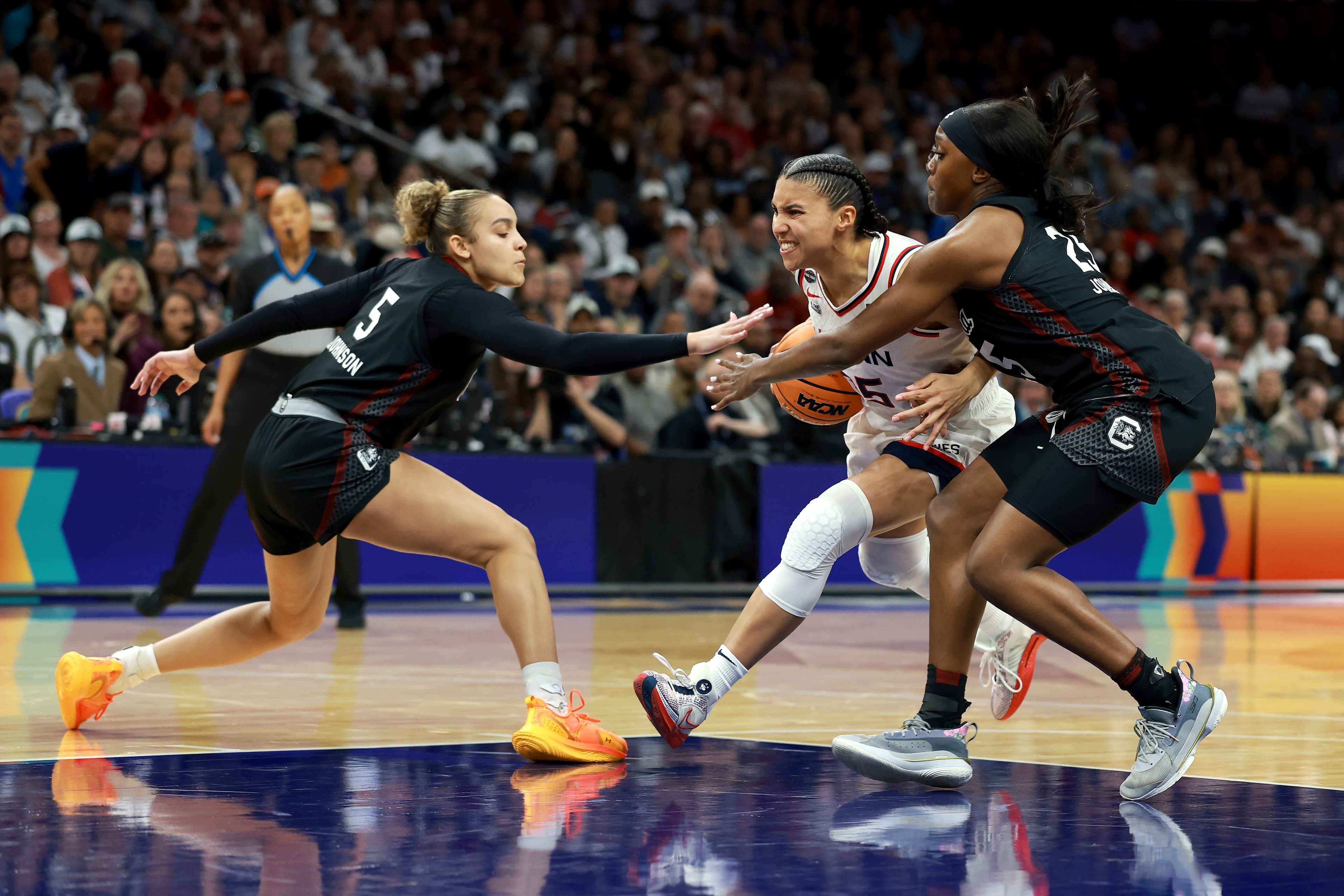 Final Four: UConn’s perfect season ended by South Carolina, 62-48