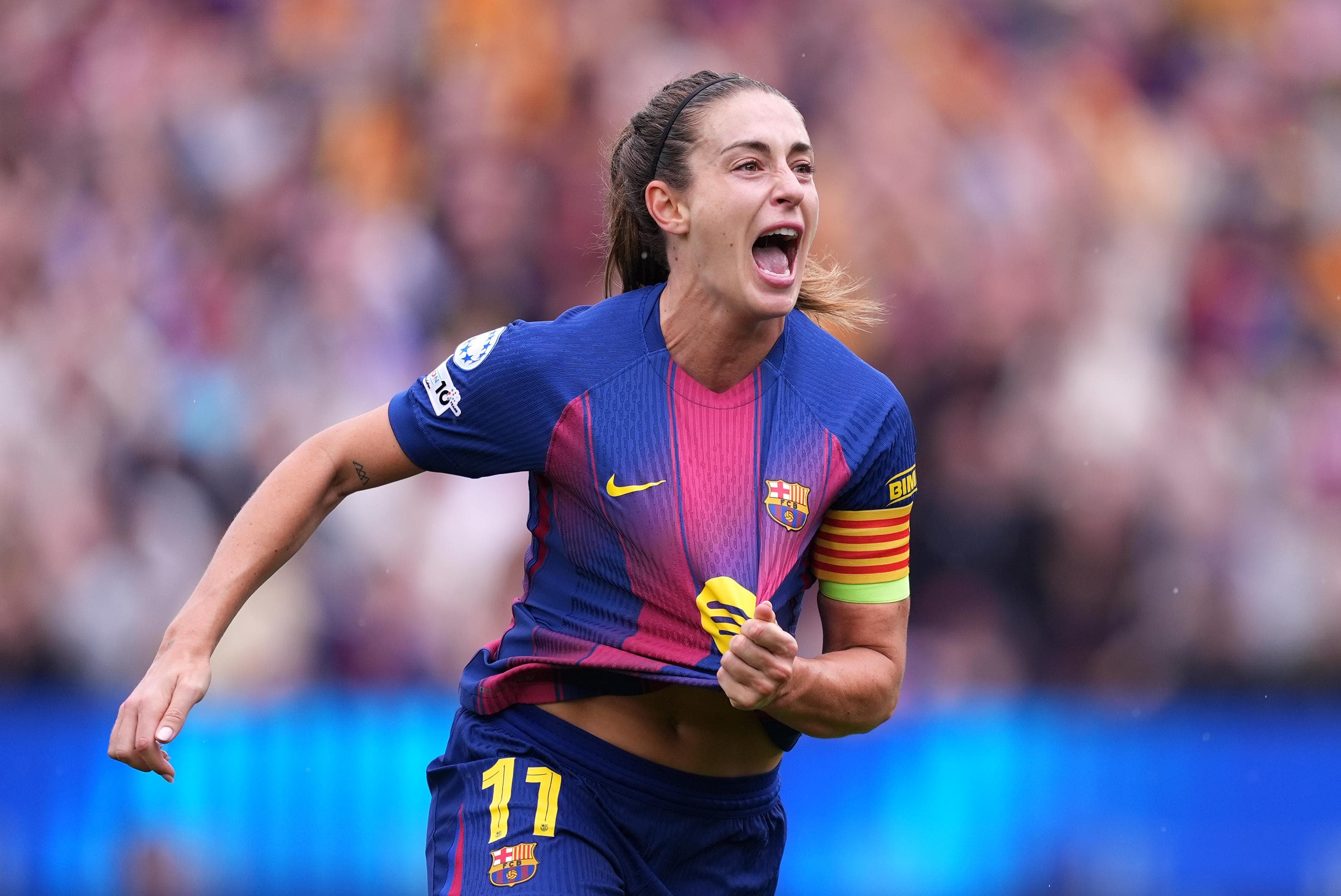 Alexia Putellas reveals why she was in tears during Barcelona Femeni’s Champions League win over Bayern