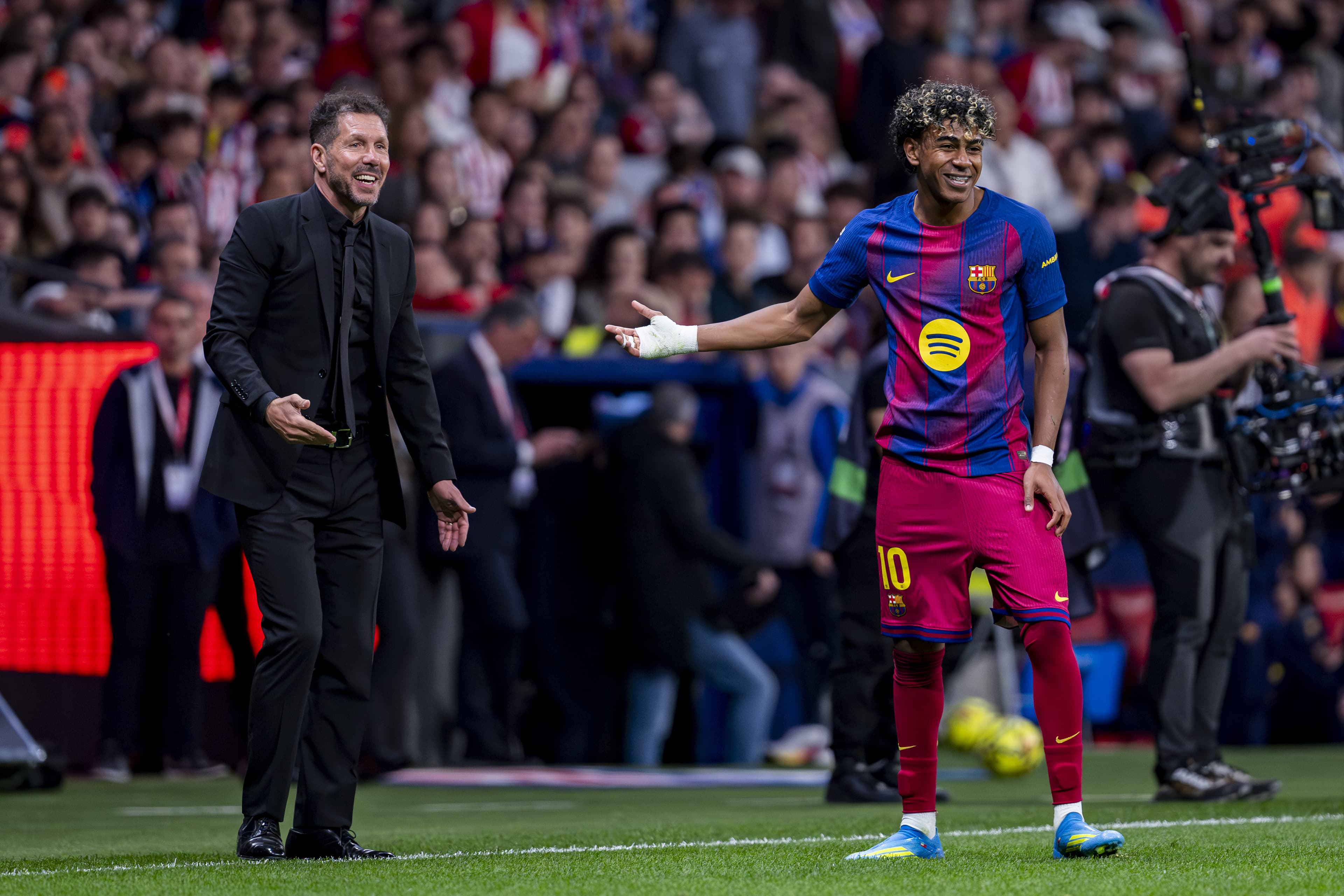 ‘’We’ll have to put four or six on him’ – Diego Simeone responds to Lamine Yamal’s challenge ahead of Barcelona’s clash with Atletico