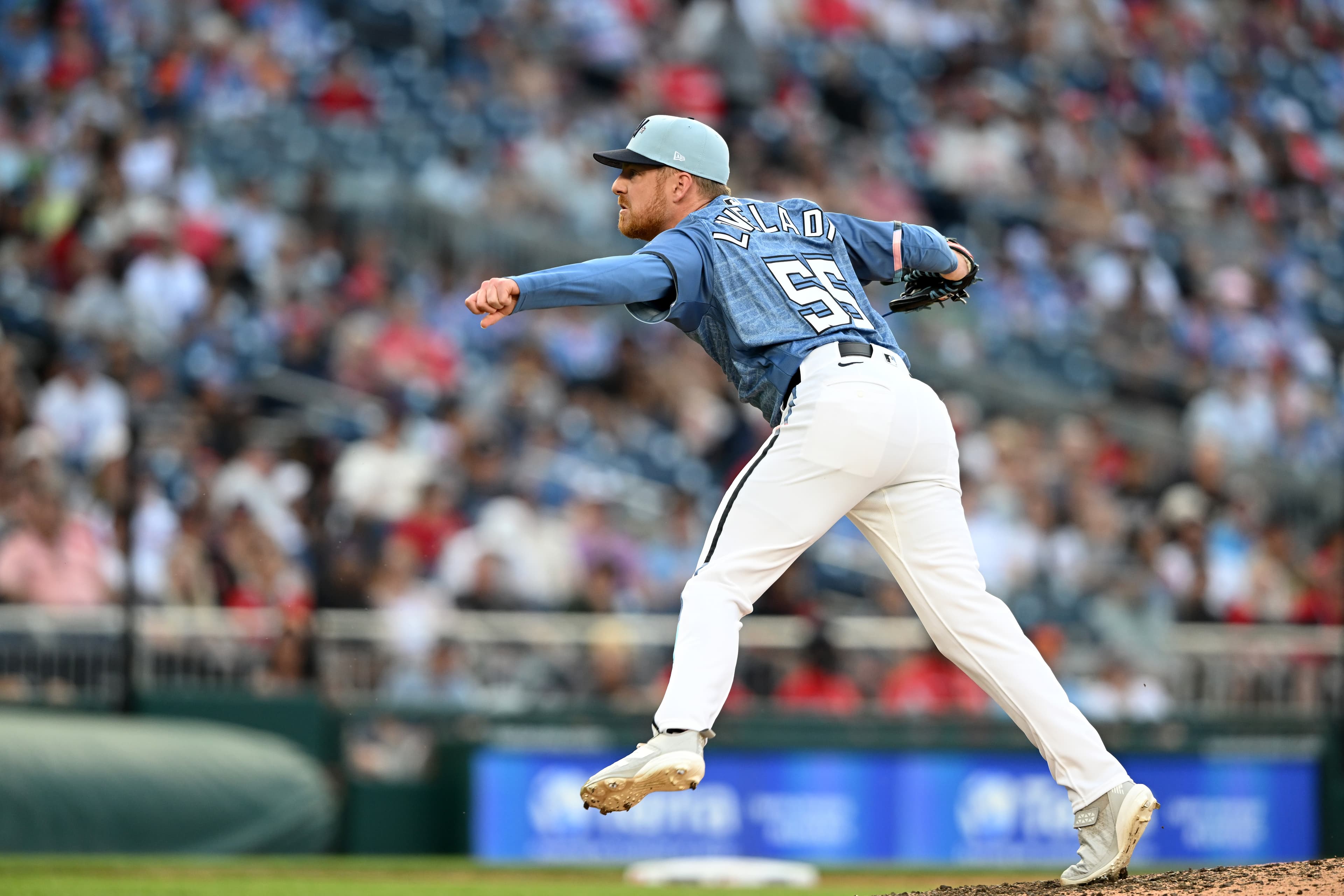 The nomadic Richard Lovelady has finally found the love with the Washington Nationals