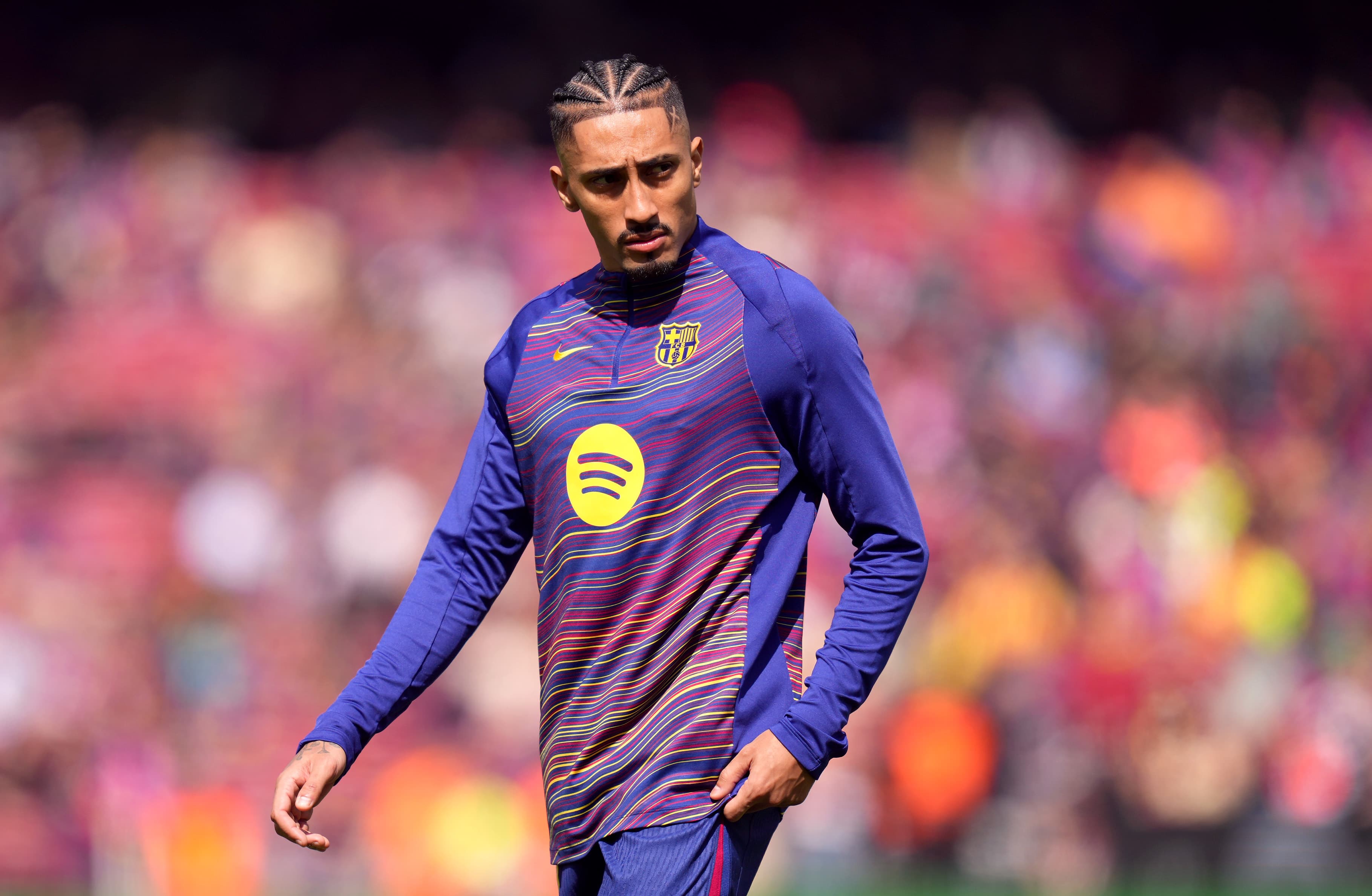 Raphinha ruled out of key games as Barcelona confirm how much time Brazil star will miss