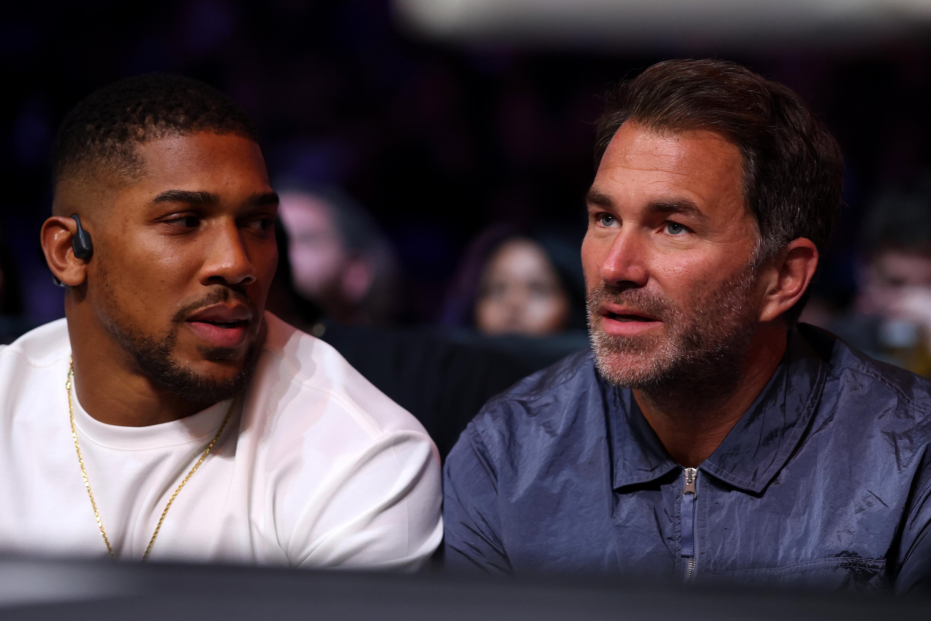 ‘He looks in a great place’: Eddie Hearn sees many positive signs in Anthony Joshua